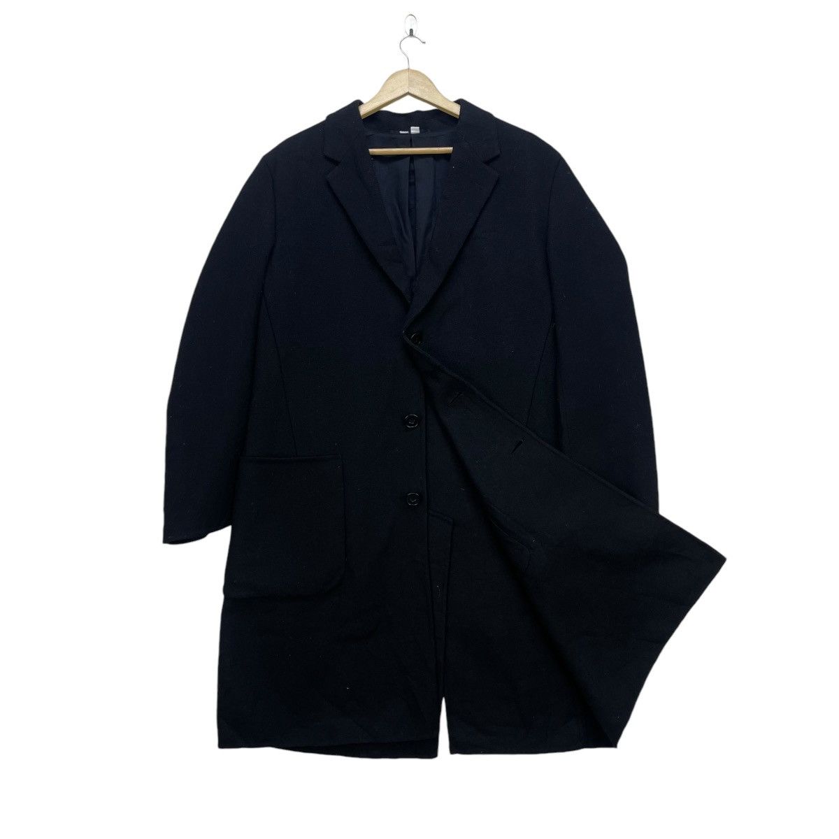 Designer × Japanese Brand × Lemaire Long Coat Uniqlo X Lemaire Dual Pocket Jacket Size US L / EU 52-54 / 3 - 1 Thumbnail