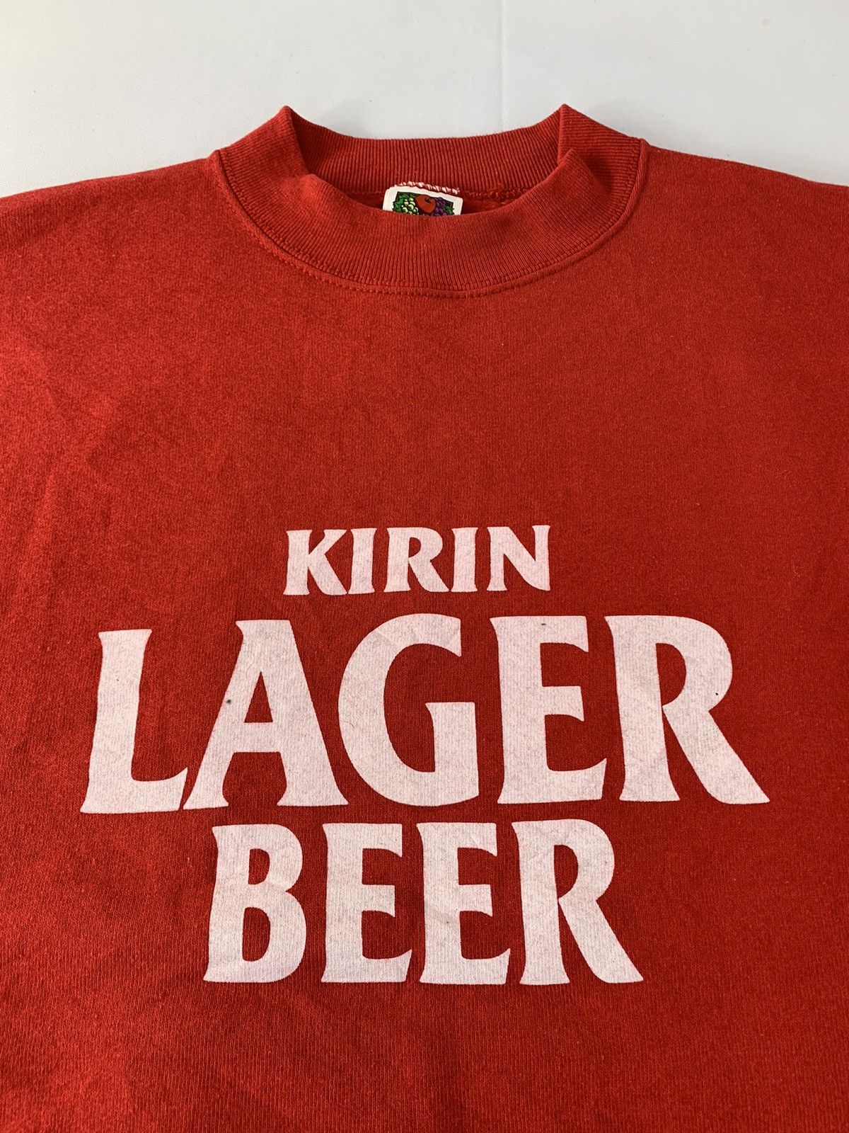 Vintage 80s 90s Kirin Lager Beer Fruit Of The Loom USA Big Logo Size US L / EU 52-54 / 3 - 4 Thumbnail
