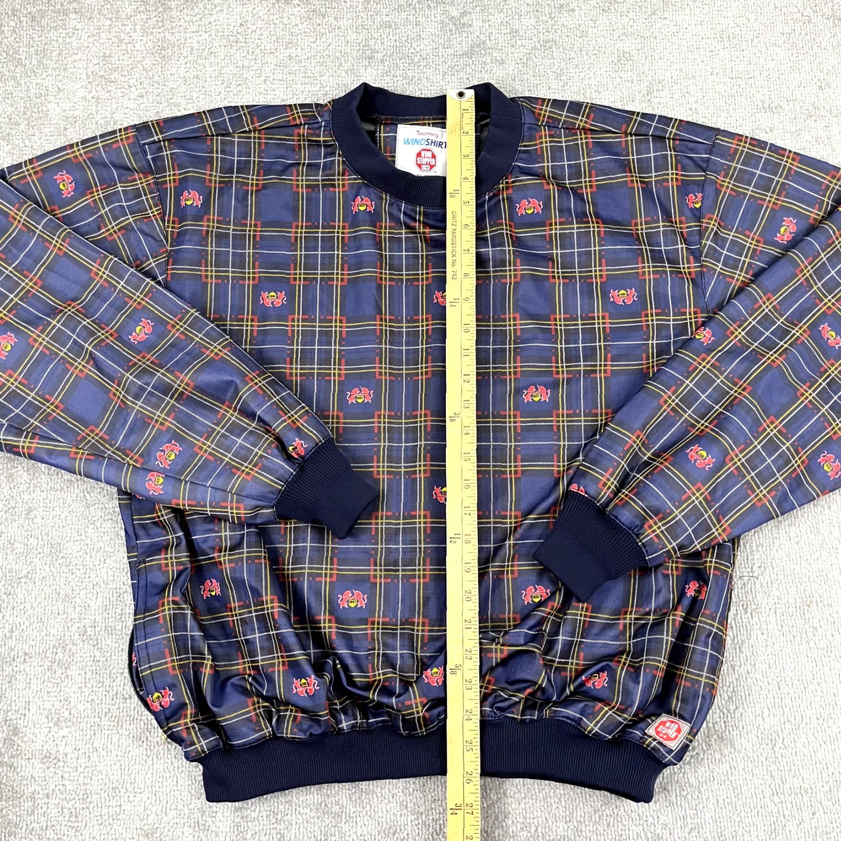 Vintage VINTAGE Tourney Pullover Mens XL Blue Windstopper Wind Jacket Golf Retro 1897 Size US XL / EU 56 / 4 - 5 Thumbnail