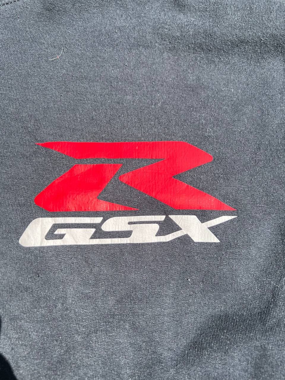 Vintage Vintage Y2K Oversize Suzuki GSX Motorcycle hoodie Size US XL / EU 56 / 4 - 6 Thumbnail