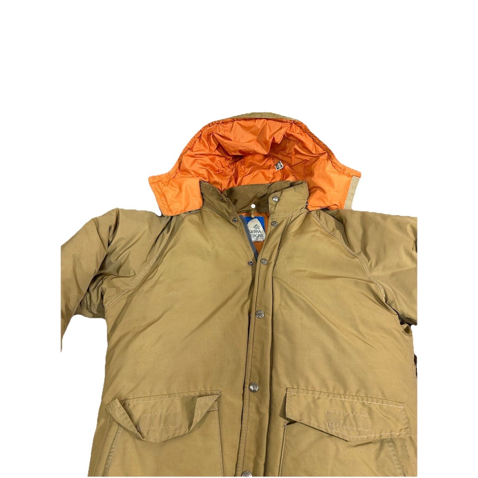 Sierra Designs Vintage Sierra Designs Jacket Mens Beige Puffer Goose Down O Size US L / EU 52-54 / 3 - 2 Thumbnail