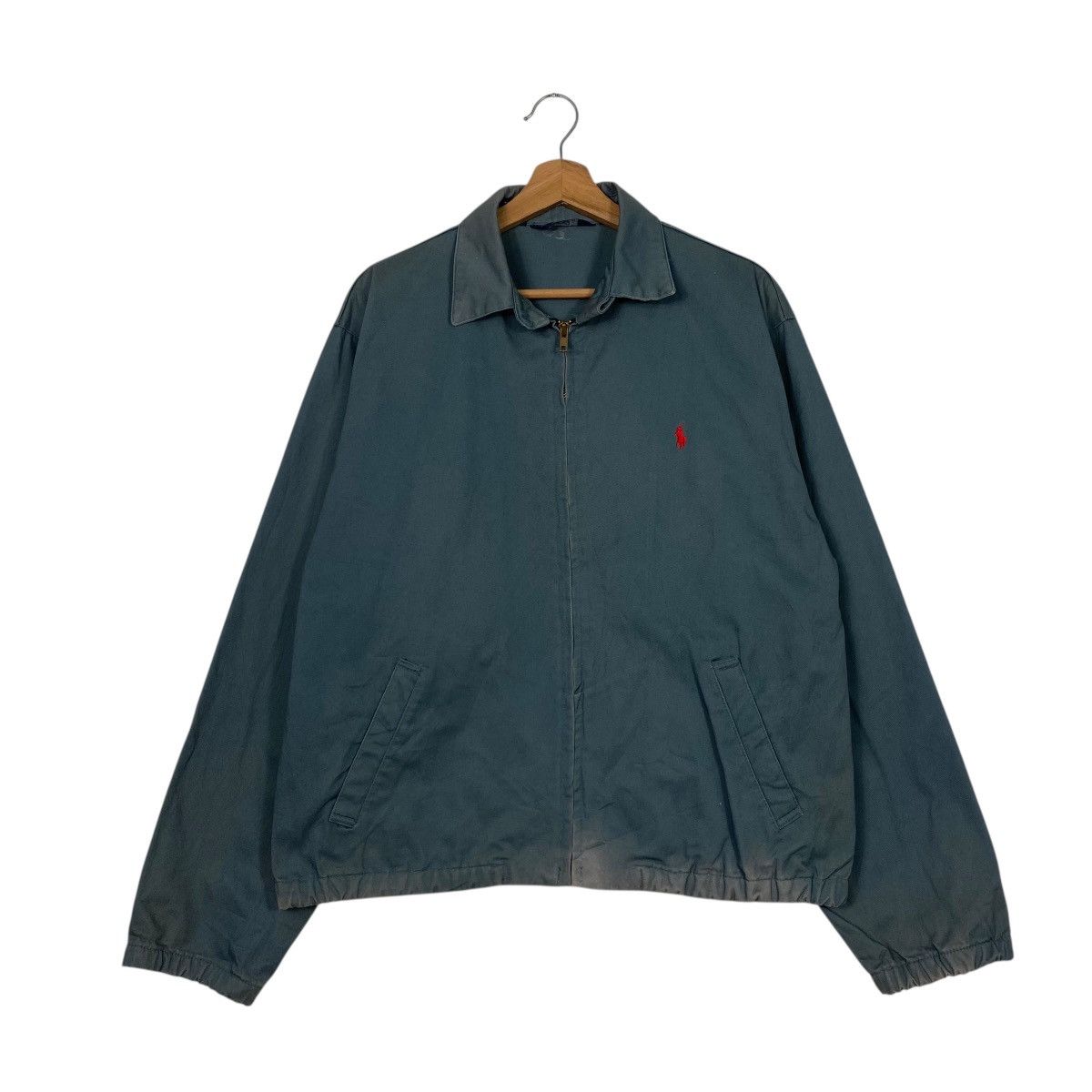 Polo Ralph Lauren Vintage 80s Polo Ralph Lauren Made In Usa Zipper Jacket Size US M / EU 48-50 / 2 - 1 Thumbnail