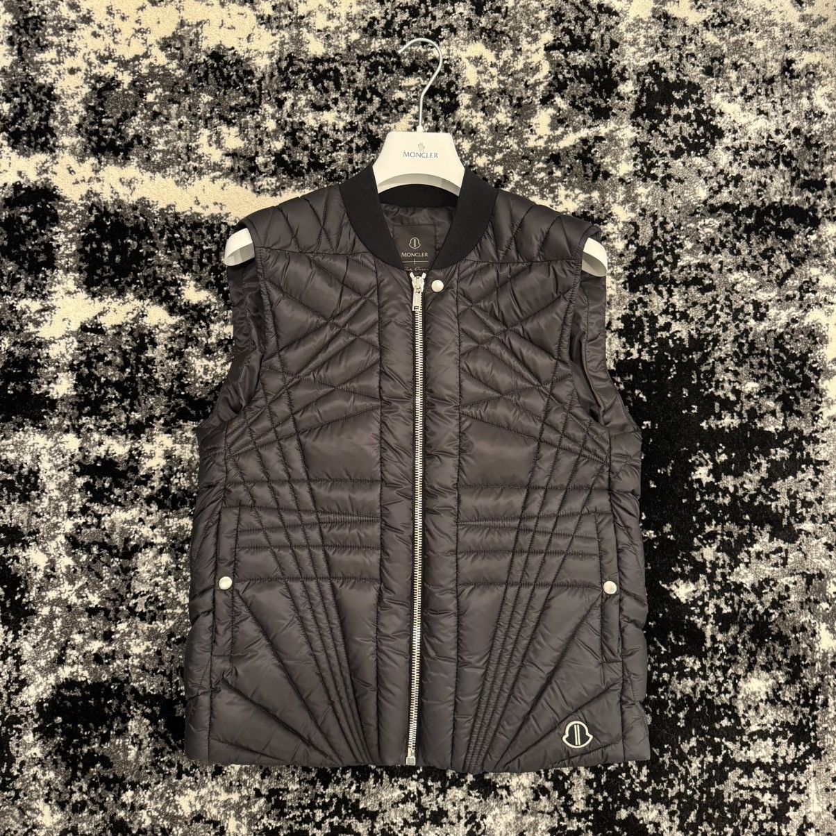 24AW◆RICK OWENS◆MONCLER MEGAPENTA フライト ダウンベスト 24AW◇RICK OWENS◇MONCLER MEGAPENTA フライト ダウンベスト