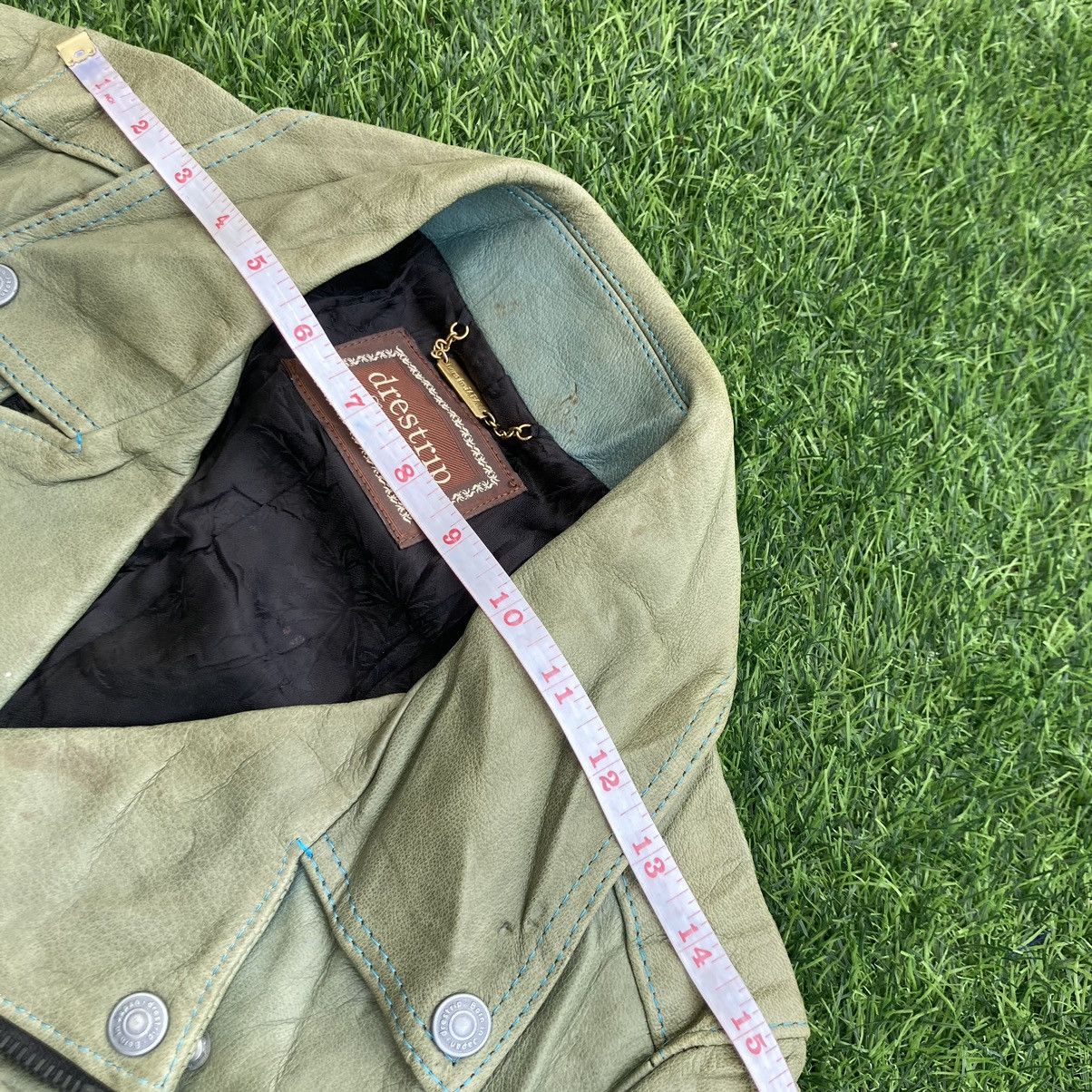 Genuine Leather × Japanese Brand DRESTRIP DEER SKIN BIKER JACKET Size US S / EU 44-46 / 1 - 19 Thumbnail