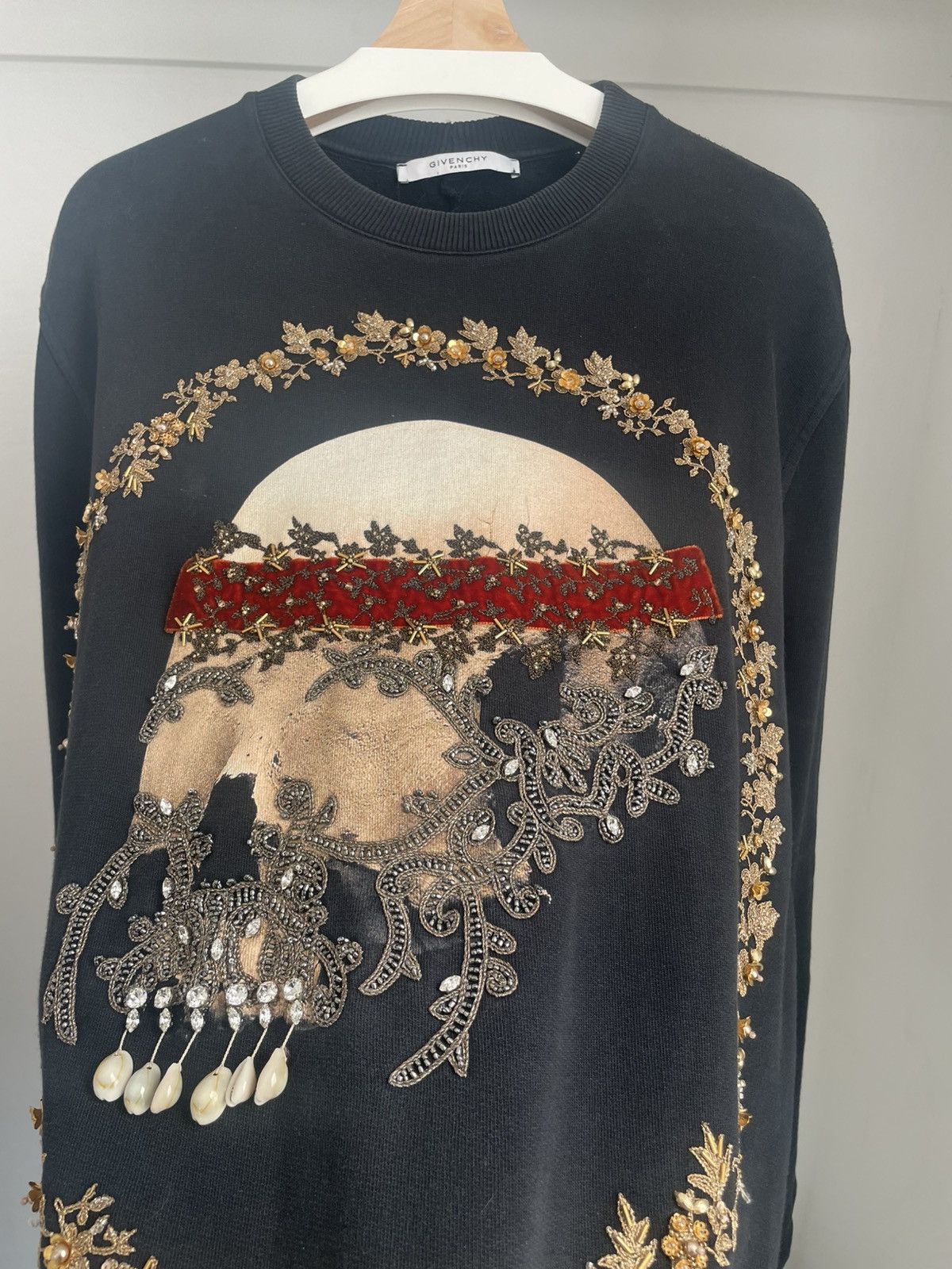 Givenchy Givenchy Eyeless Skull Sweatshirt Size US M / EU 48-50 / 2 - 2 Thumbnail