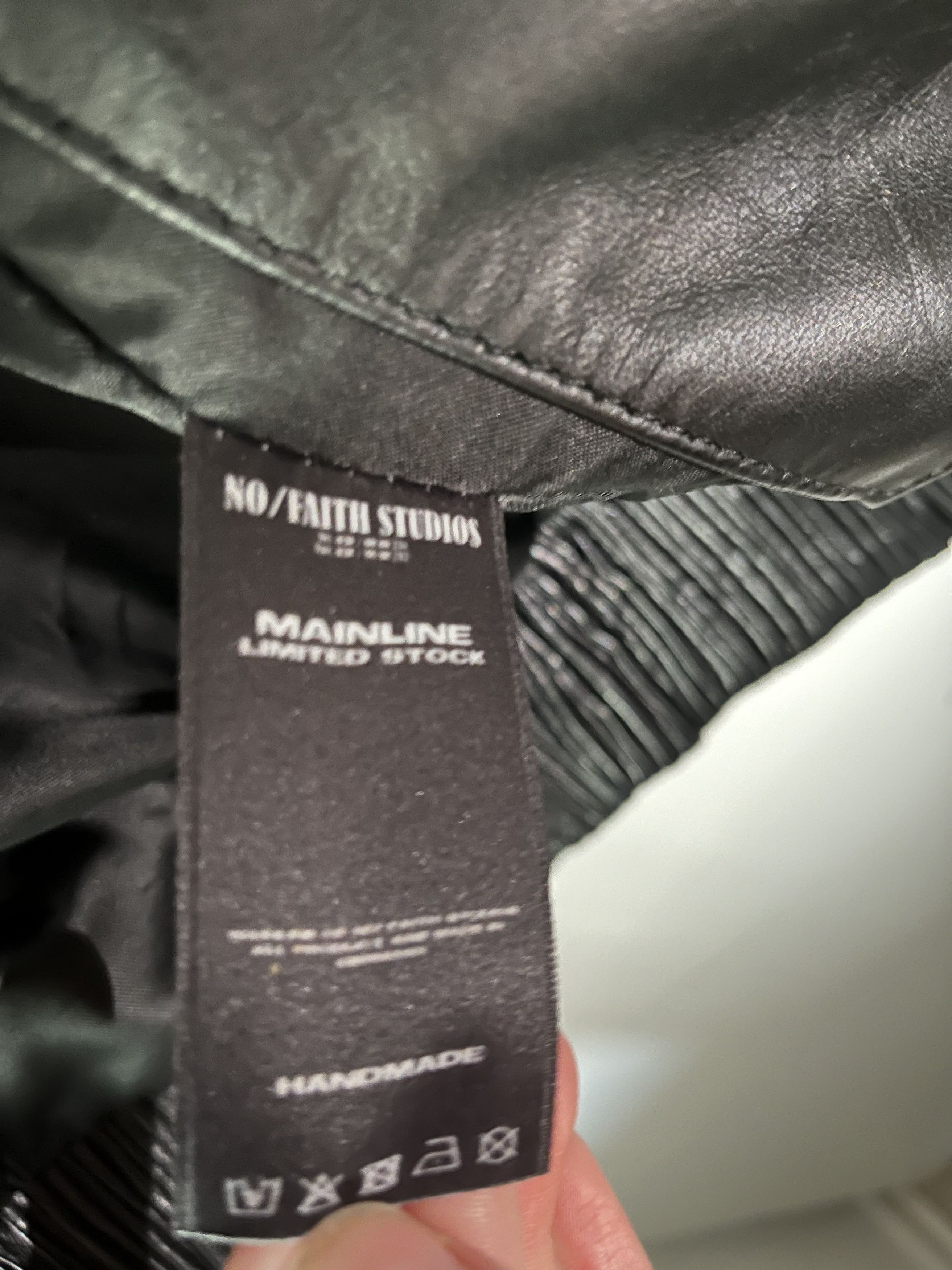No Faith Studios No Faith Studios Aprons Leather Hood Jacket Size US L / EU 52-54 / 3 - 7 Thumbnail