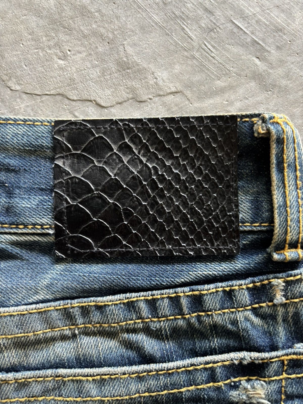 Hysteric Glamour distressed flare rusty gennaro japanese denim Size US 30 / EU 46 - 12 Thumbnail