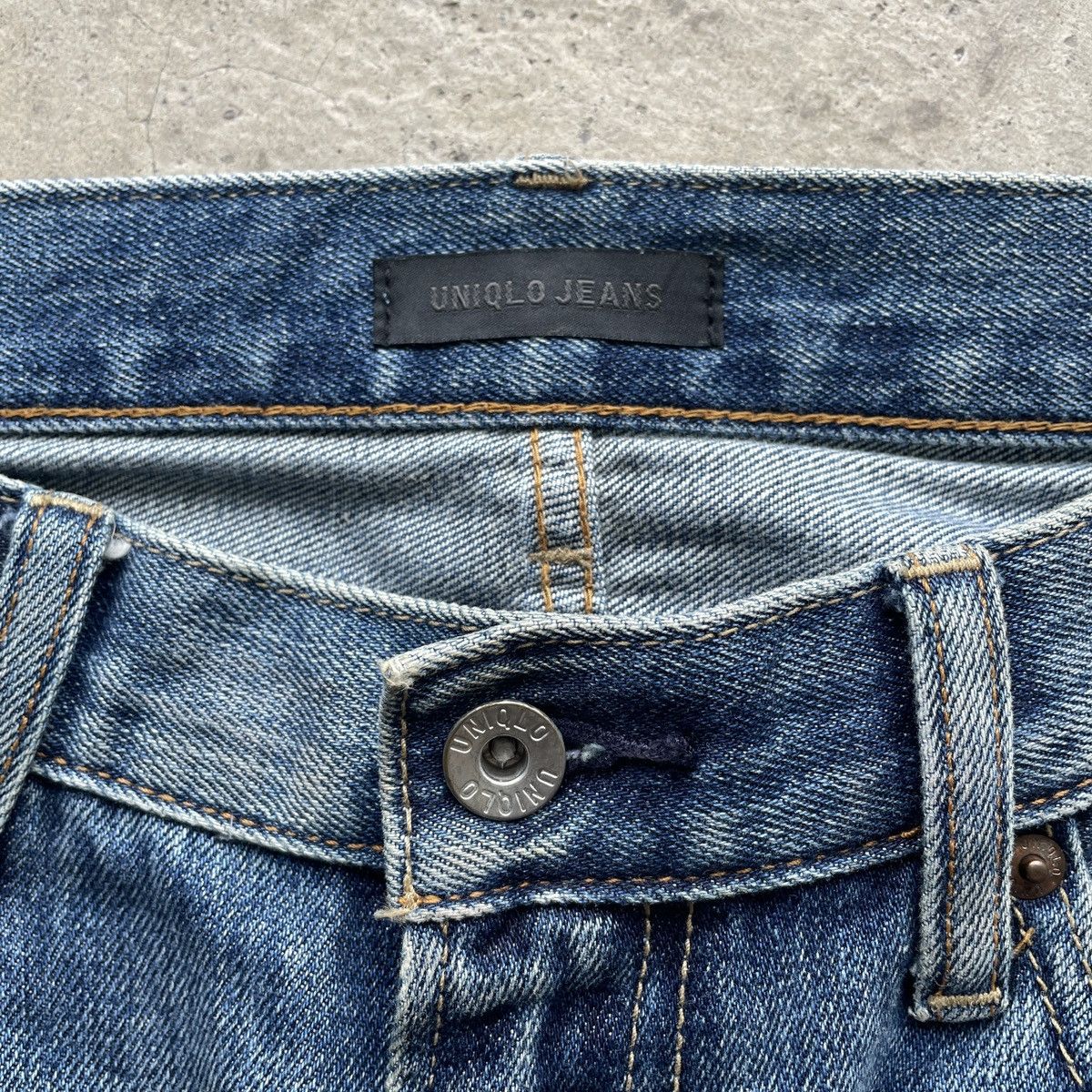 Japanese Brand × Jean × Vintage Vintage Japanese Brand Distressed Jeans Denim Faded Pants Size US 31 - 6 Thumbnail