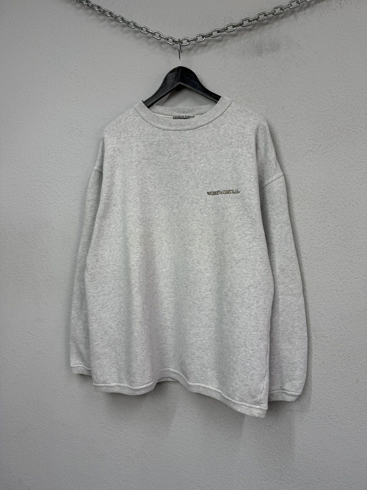 If Six Was Nine Vintage O’neill 90’s Sweatshirt Big Logo Y2K Gray Size US L / EU 52-54 / 3 - 5 Thumbnail