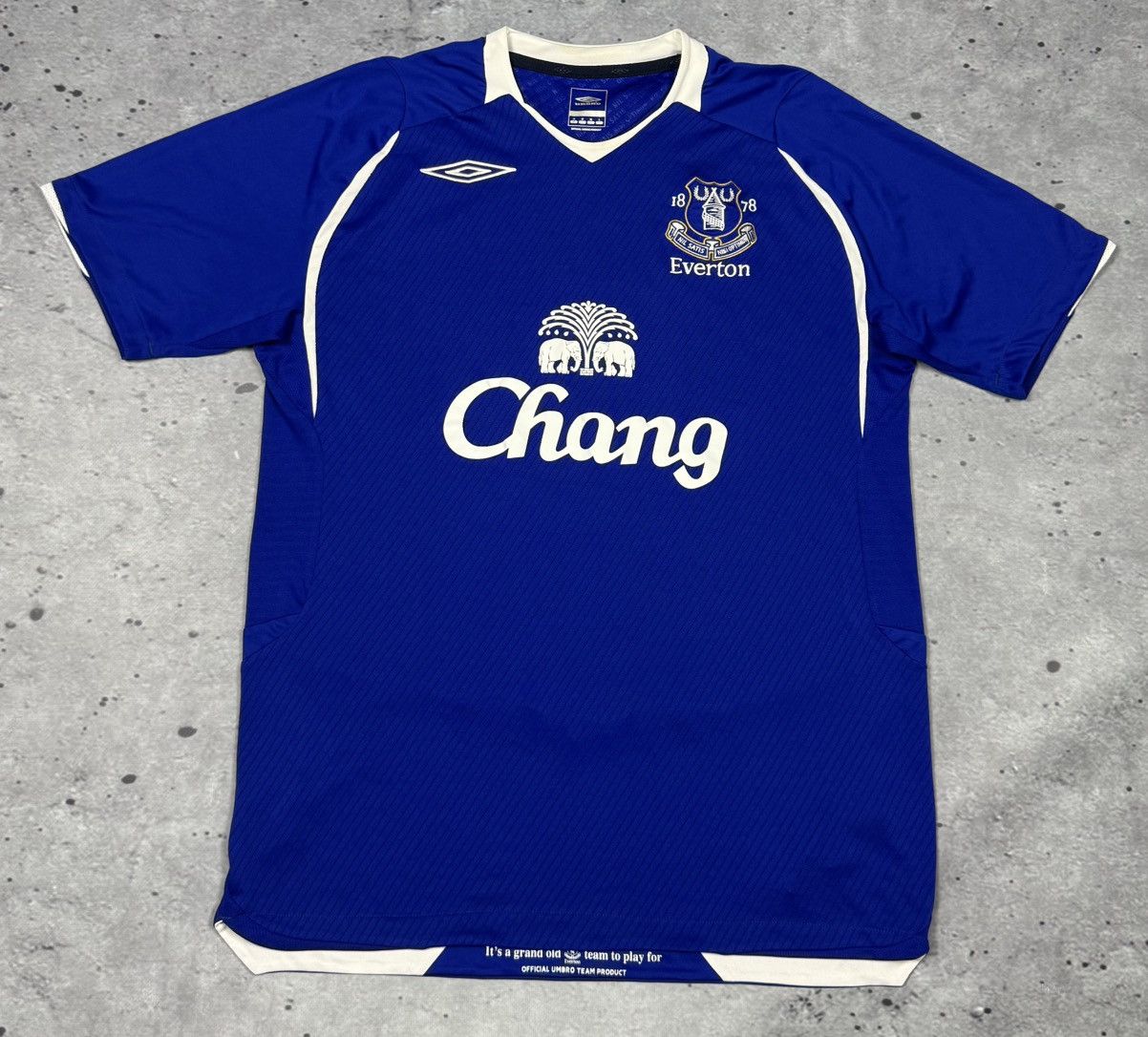 Umbro Everton 2008-2009 Umbro Football Jersey Size US M / EU 48-50 / 2 - 1 Thumbnail