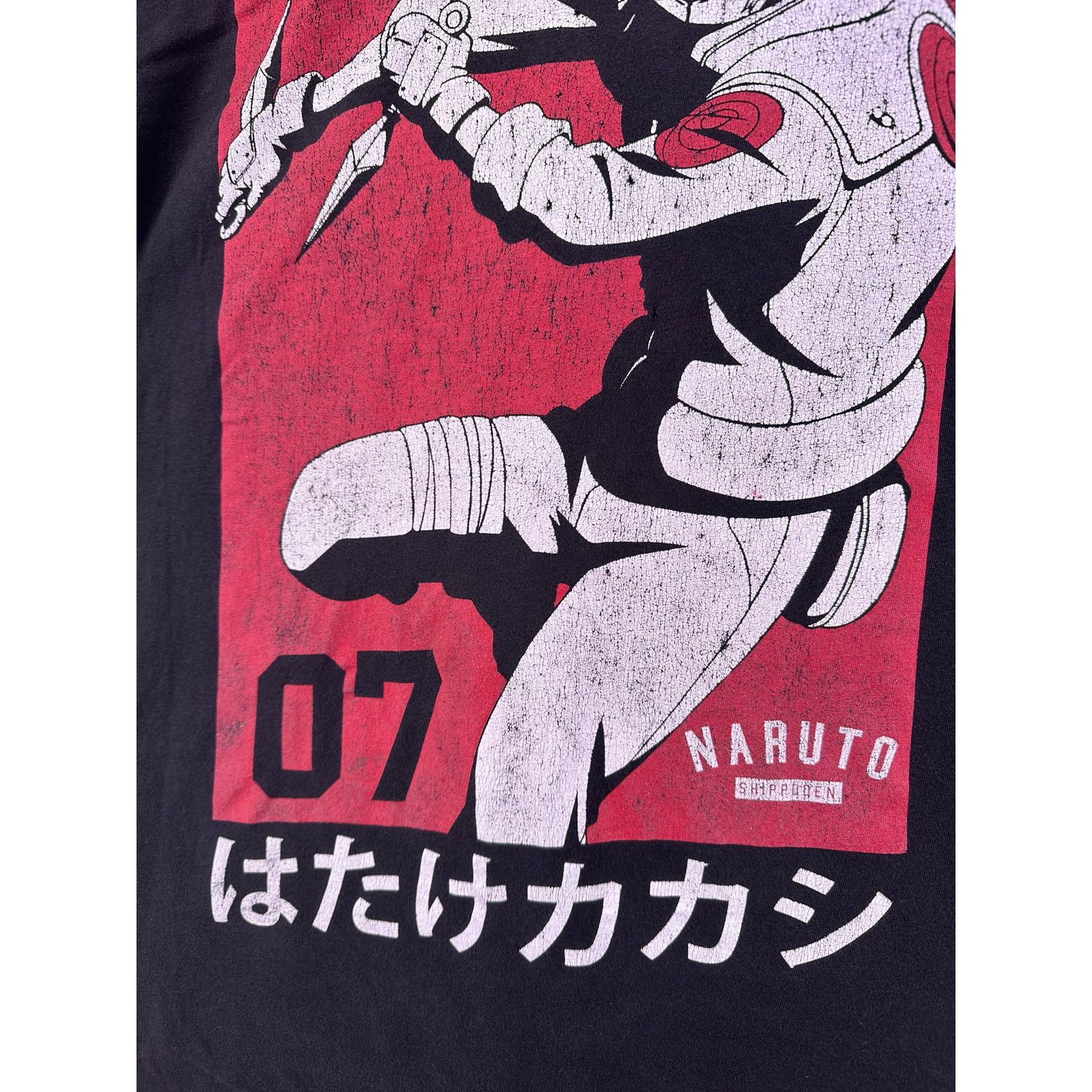 & Other Stories Naruto Shippuden Kakashi Hatake Black Tshirt Size 2XL Size US XXL / EU 58 / 5 - 4 Thumbnail