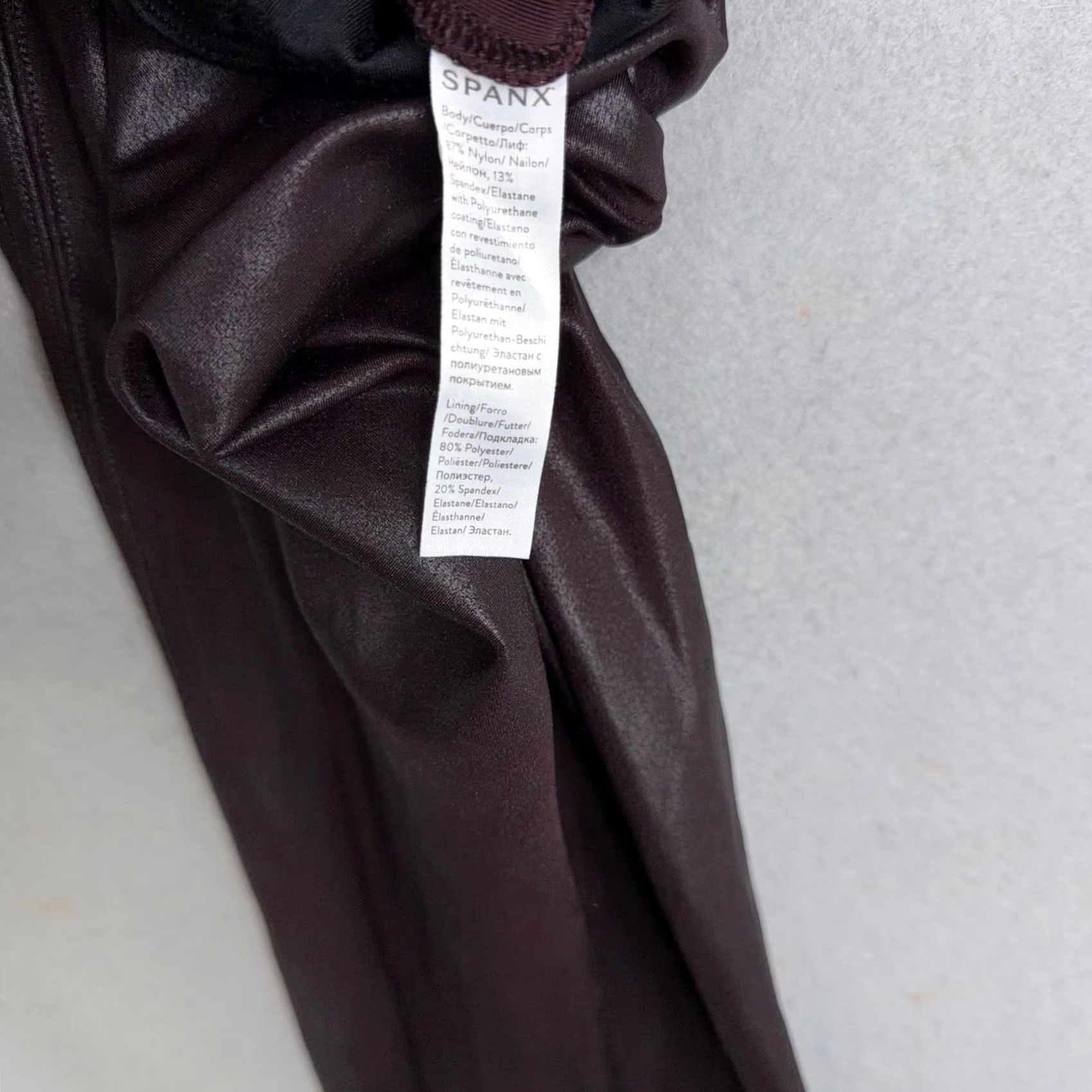 Spanx Spanx Leggings Womens XS Faux Leather Red Shaping Ankle Pants Slimming Edgy Size 26" / US 2 / IT 38 - 5 Thumbnail