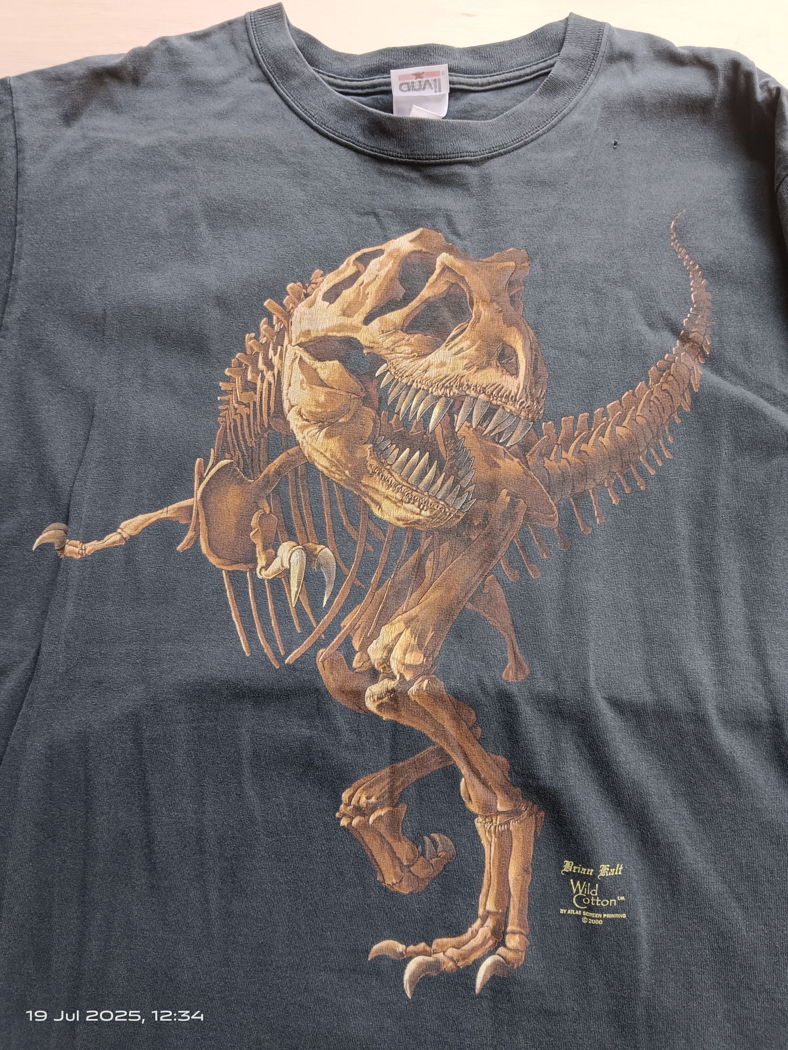 Other Vtg y2k movie the museum T-Rex Bone Size US M / EU 48-50 / 2 - 3 Thumbnail