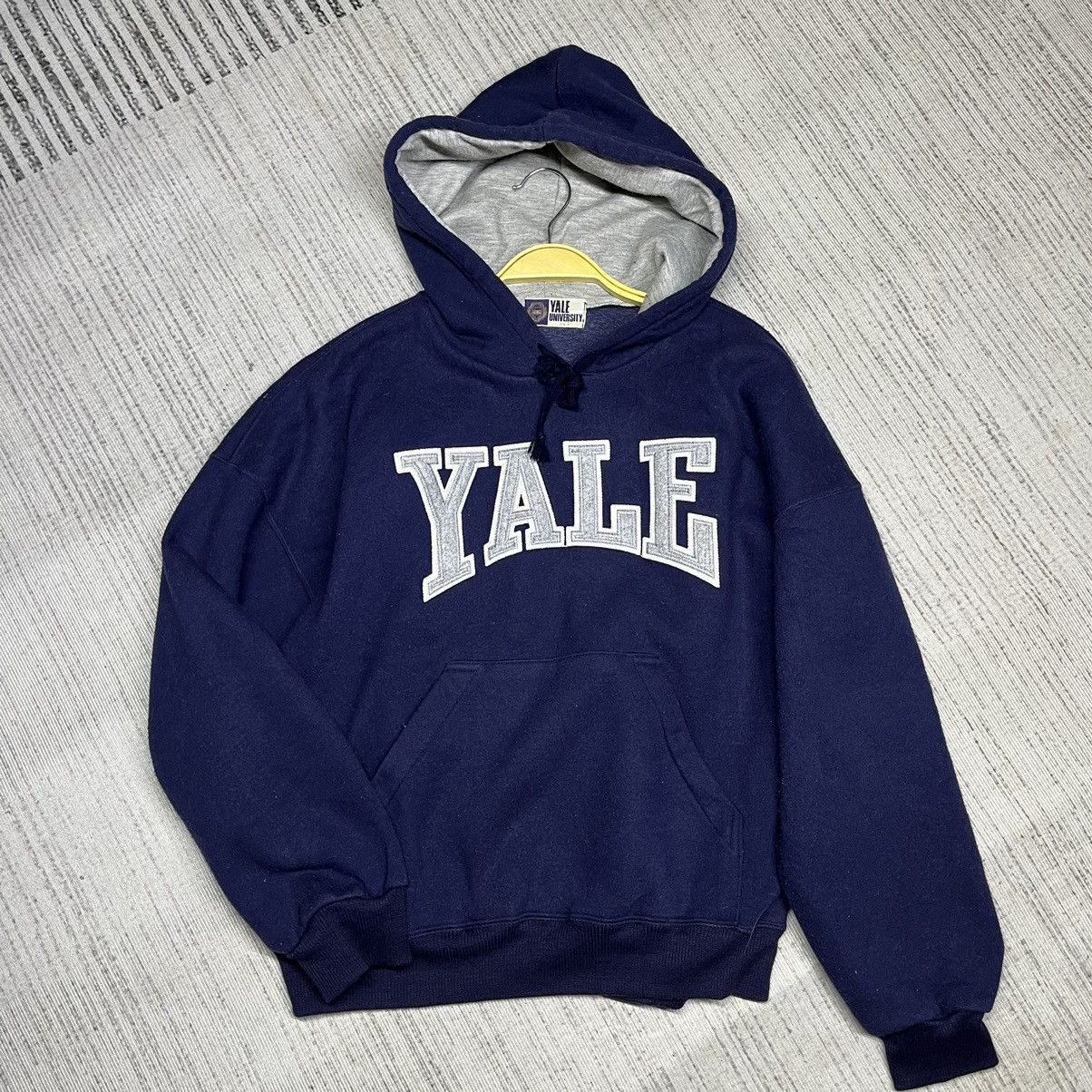 Vintage Vintage 70s YALE University Hoodie Size US L / EU 52-54 / 3 - 1 Thumbnail