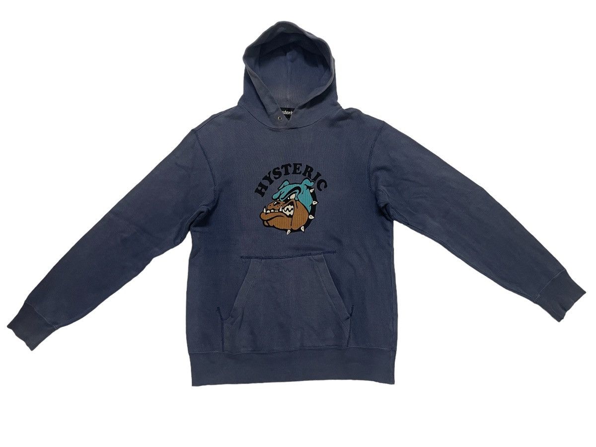 image of Hysteric Glamour x Vintage OG Hysteria Glamour Bull Dog Pitbull in Blue, Men's (Size Medium)