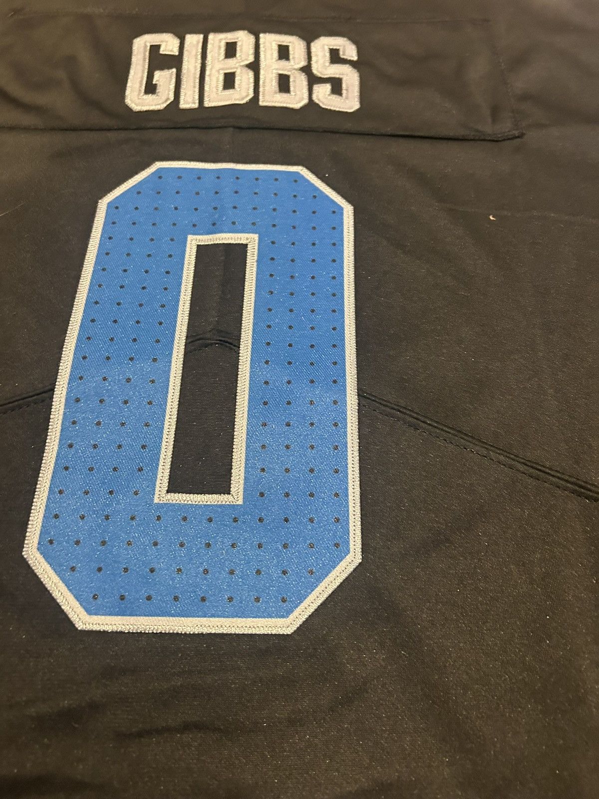 Nike New Large Black Detroit Lions Jahmyr Gibbs jersey Size US L / EU 52-54 / 3 - 4 Thumbnail