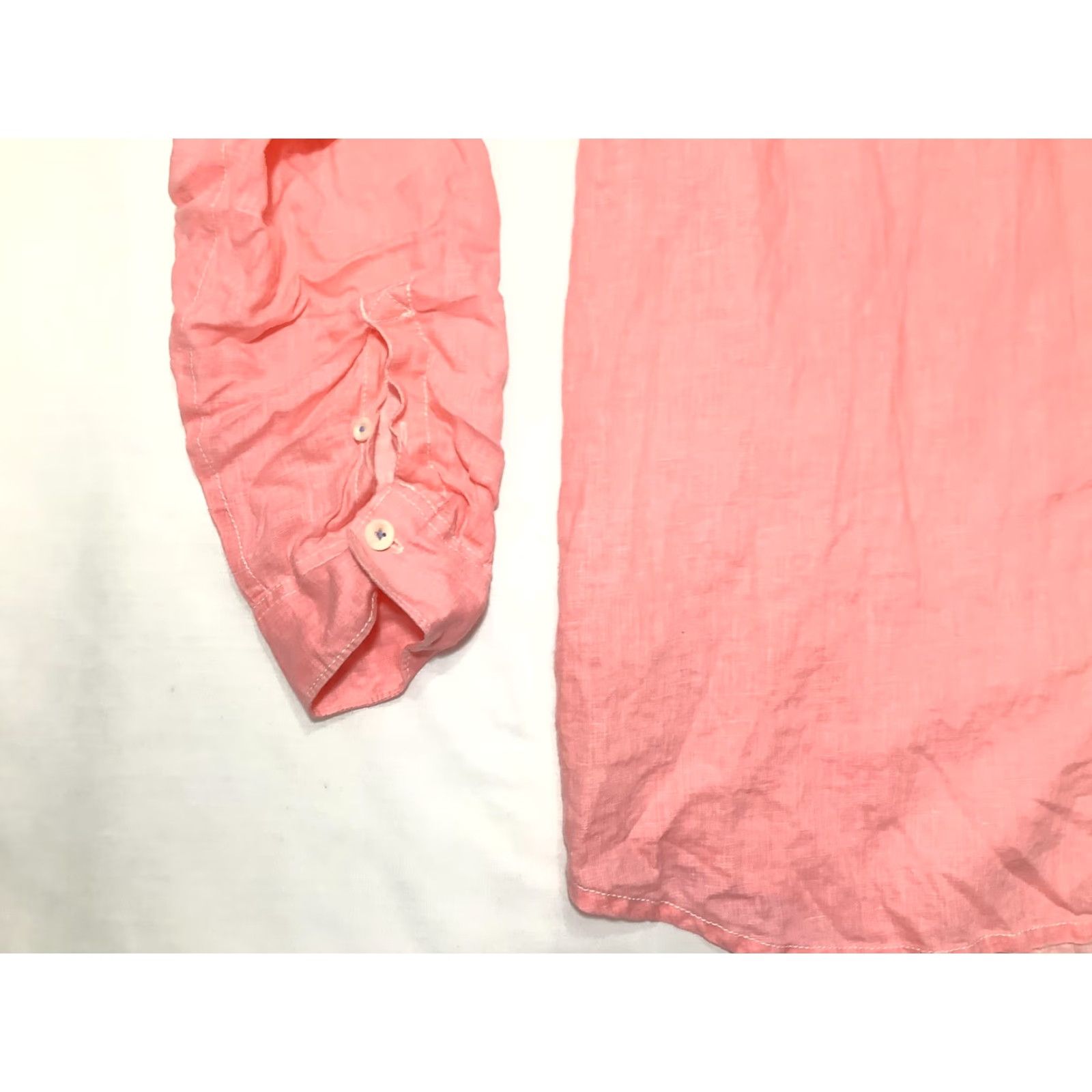 Tommy Bahama Tommy Bahama Relax Shirt Mens 2XL Pink Linen Long Sleeve Button Front Casual Size US XXL / EU 58 / 5 - 5 Thumbnail
