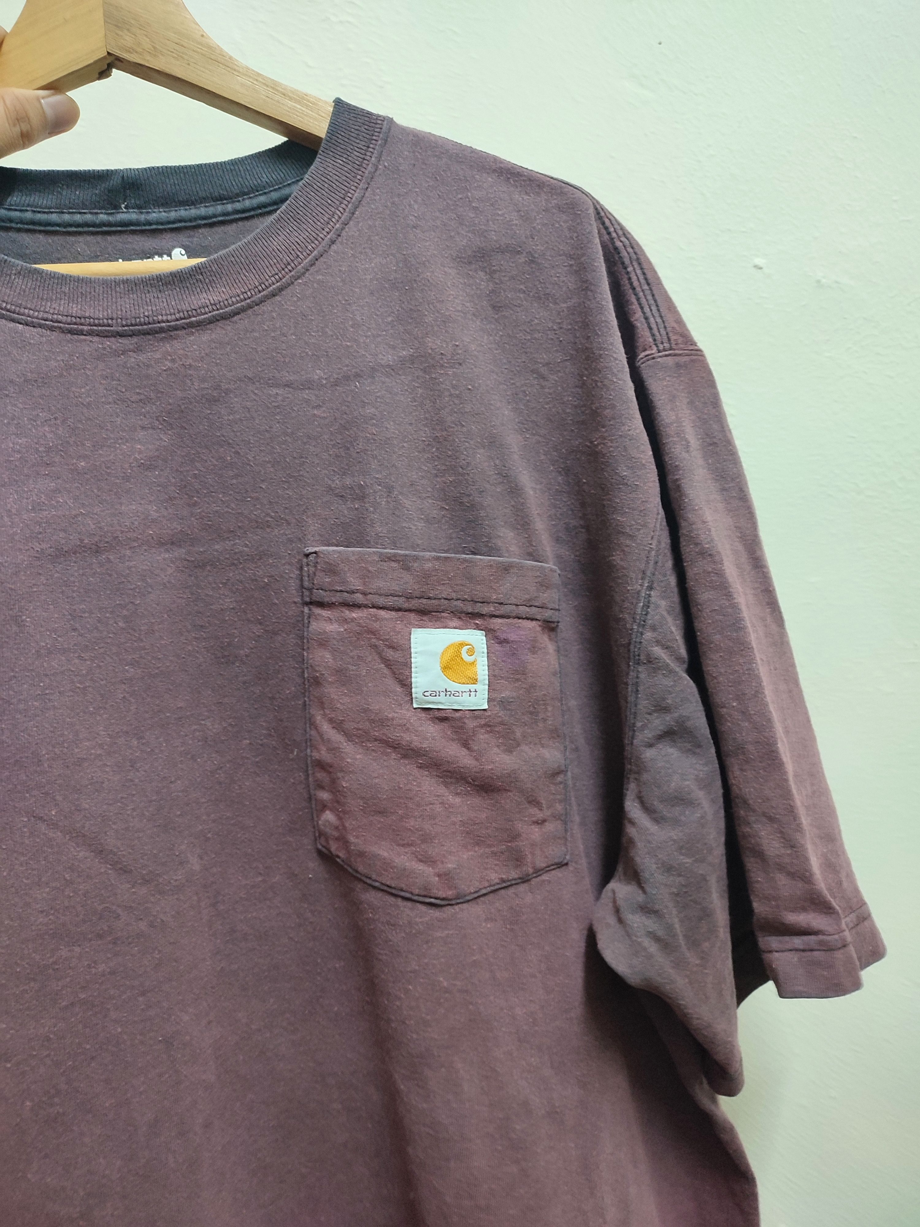 Carhartt Carhart Single Pocket sun Faded Maroon Size US L / EU 52-54 / 3 - 4 Thumbnail