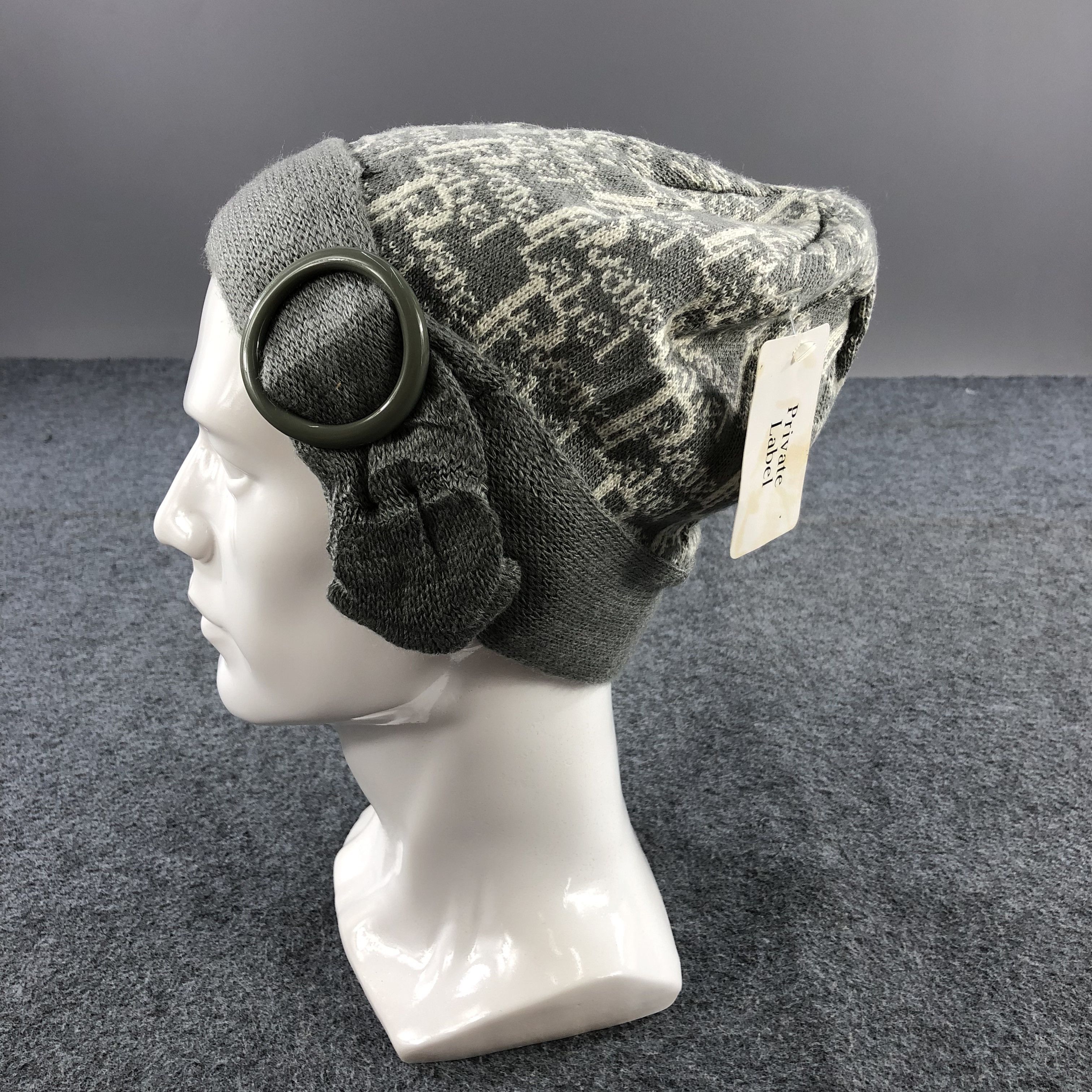 Vintage Unknown Private Label Beanie Snowcap Snow Hat B204 Size ONE SIZE - 1 Thumbnail