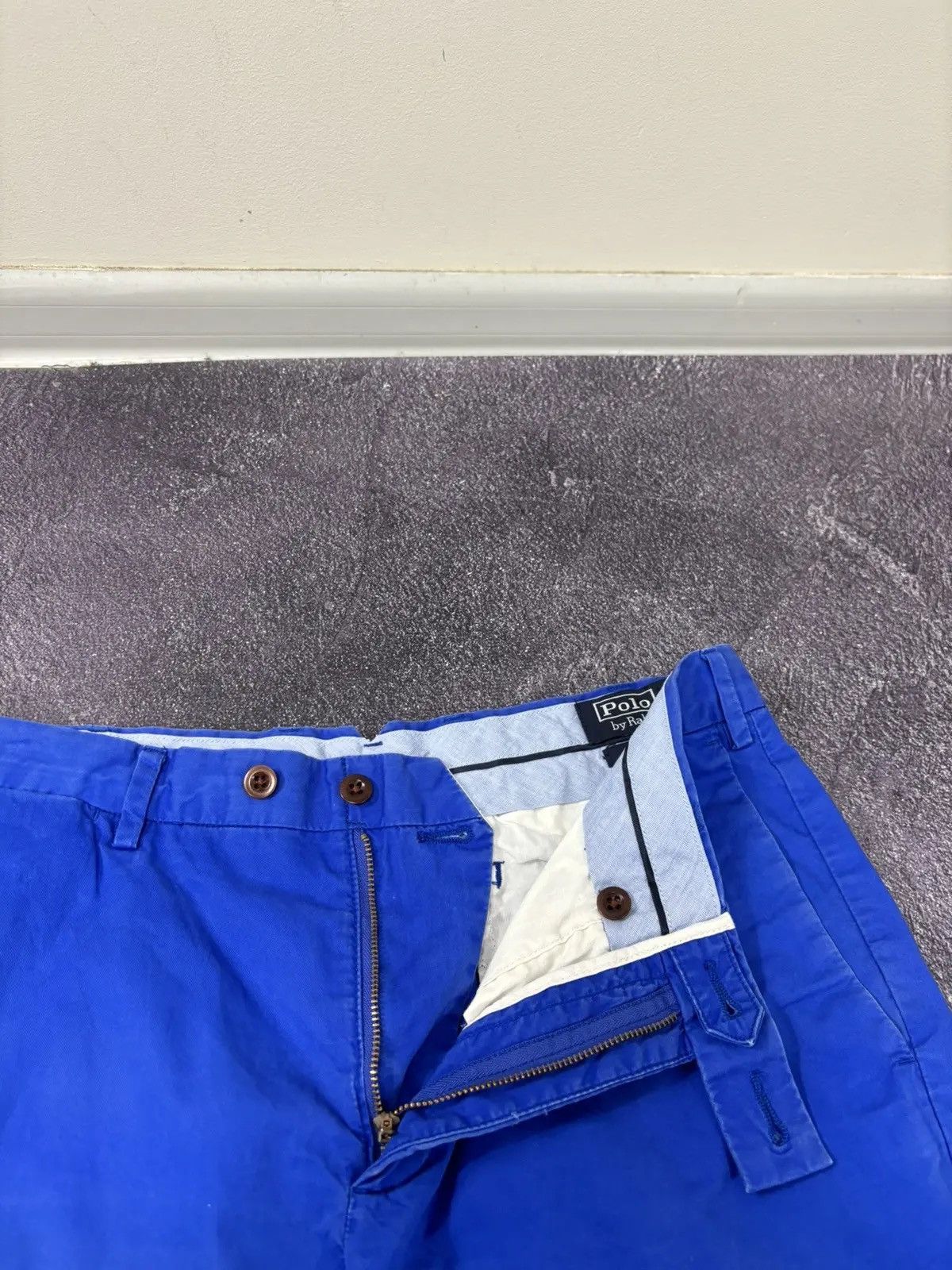 Polo Ralph Lauren × Ralph Lauren × Vintage Vintage Polo Ralph Lauren Classic Fit Blue Classic Shorts Size US 32 / EU 48 - 7 Thumbnail