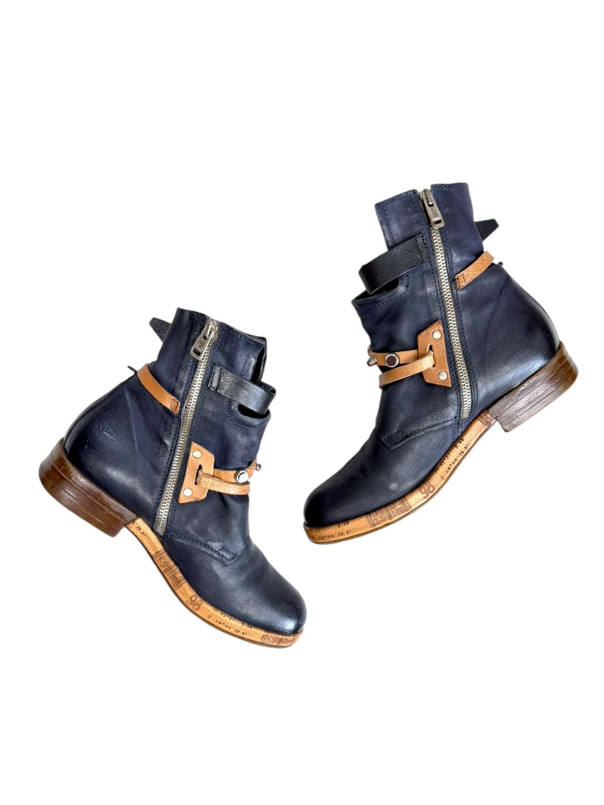 A.S.98 Vintage A.S. 98 Leather Boots Avantgarde Airstep Guidi style Size US 9 / IT 39 - 2 Thumbnail