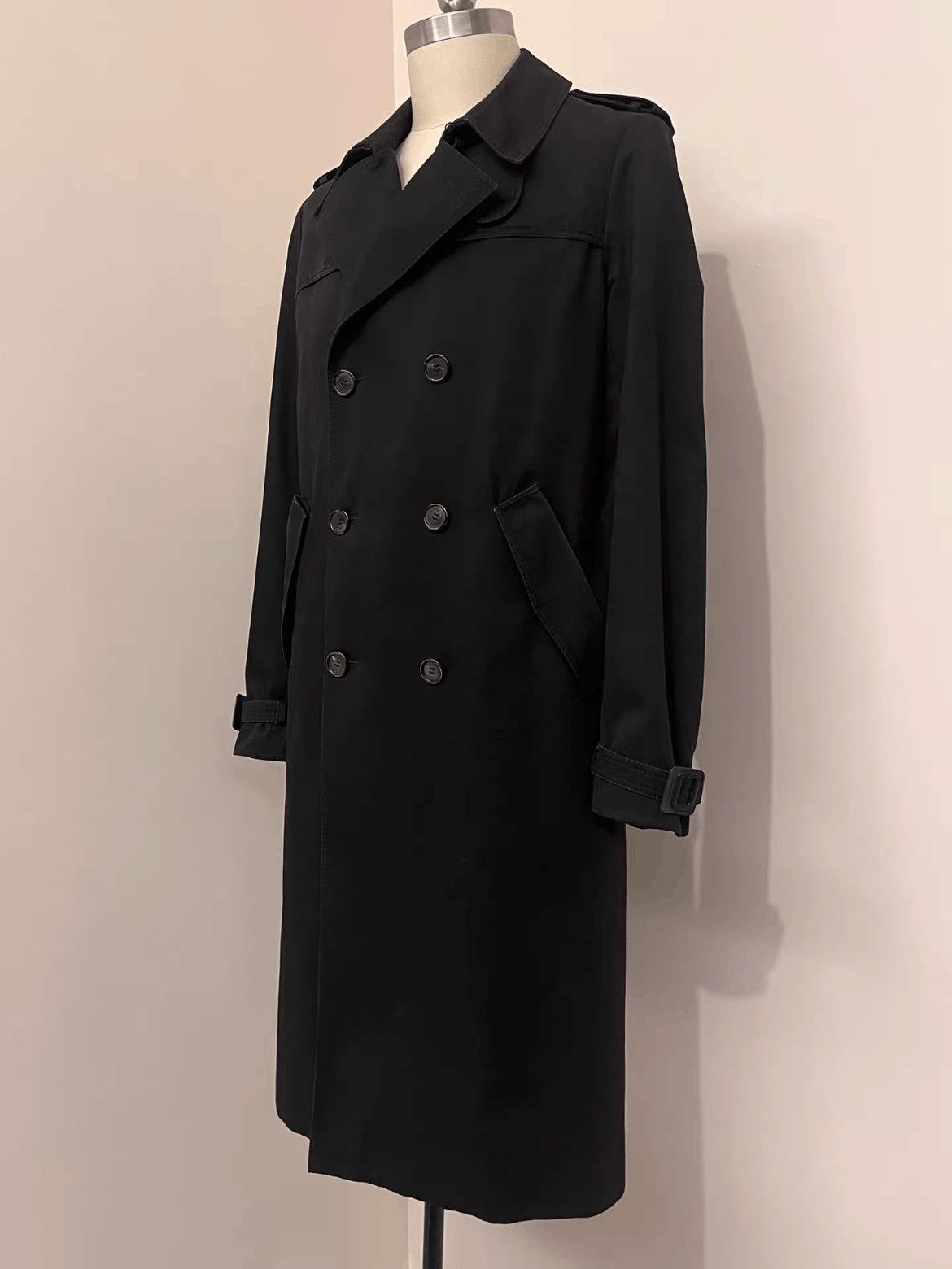 Dior Dior Sz 50 Dior Homme 04AW Victim of the Crime Trench Coat Size US M / EU 48-50 / 2 - 2 Thumbnail