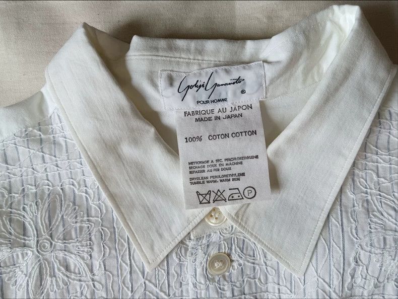 Yohji Yamamoto Yohji Yamamoto size os 1980s shirt Size US M / EU 48-50 / 2 - 3 Thumbnail