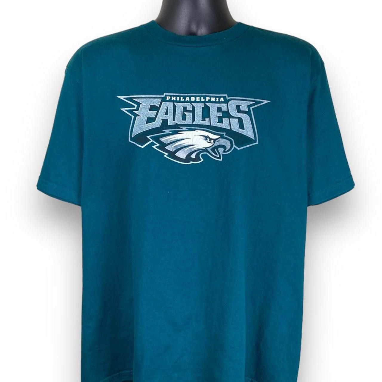 NFL × Vintage Vintage NFL Philadelphia Eagles Football Sports Tee Tshirt Size US L / EU 52-54 / 3 - 1 Thumbnail