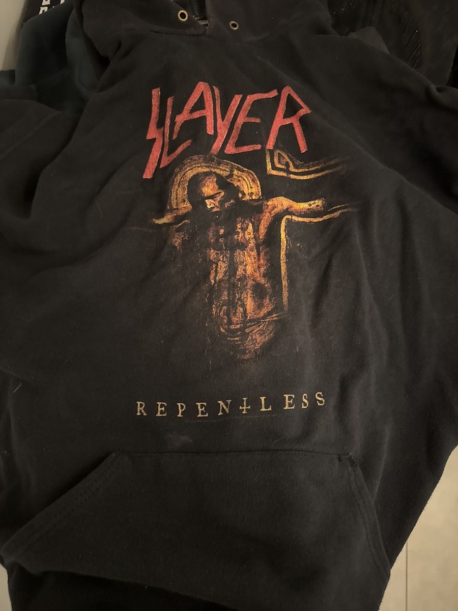 Vintage Slayer Hoodie Size US XXL / EU 58 / 5 - 1 Thumbnail