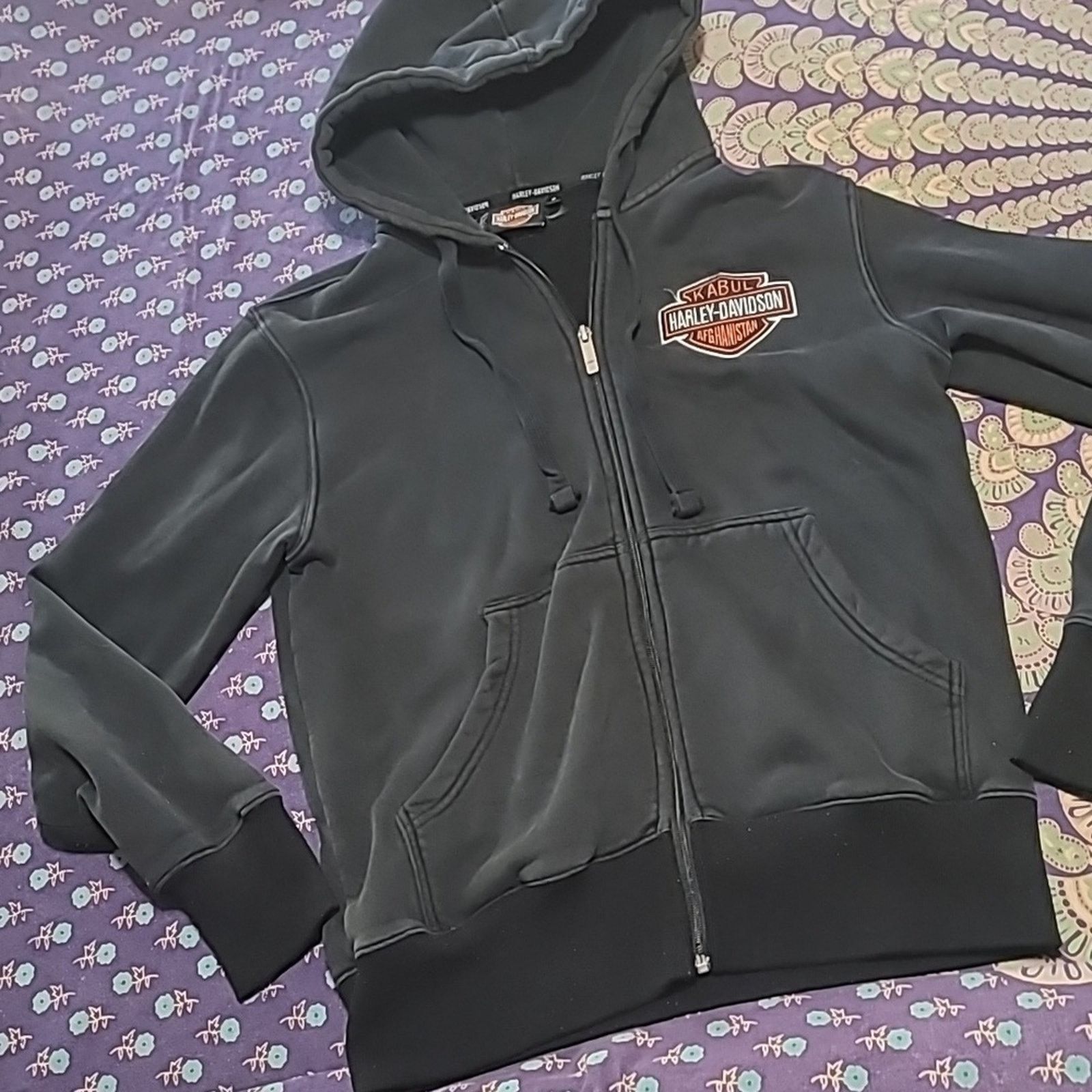 Harley Davidson Harley-Davidson Kabul Afghanistan Hoodie Size S / US 4 / IT 40 - 1 Thumbnail