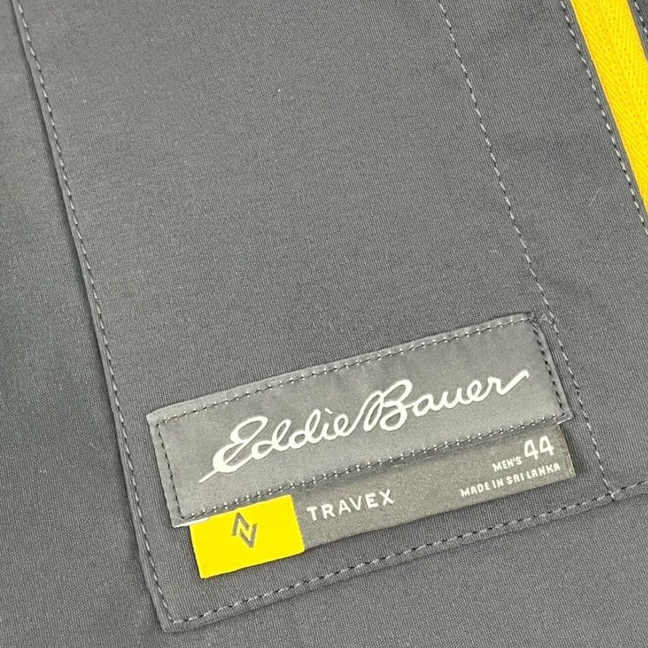 Eddie Bauer Eddie Bauer Travex Blazer Sport Coat Adult Mens 44 Gray Nylon Spandex Performance Jacket Blazer Regular Men? Size 44R - 2 Thumbnail