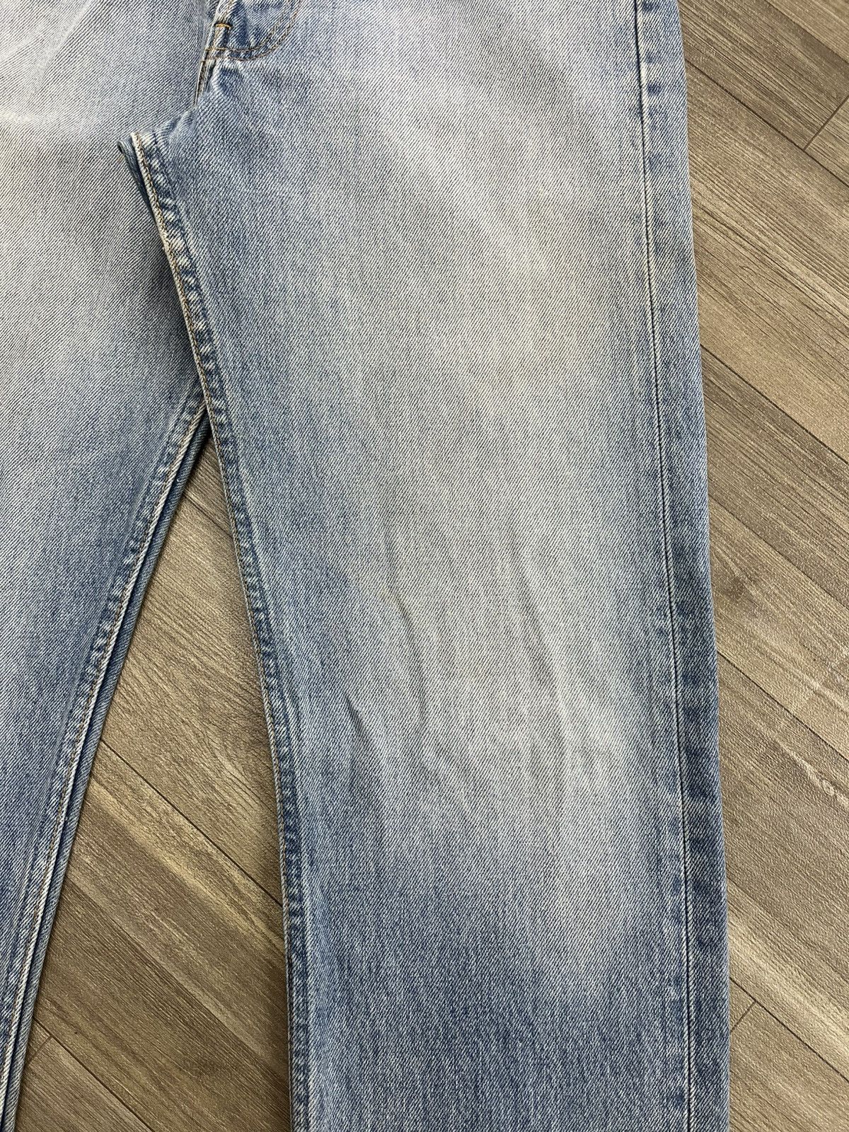 Levi's Vintage Clothing 🇺🇸1990s Vintage Levis 501 30x34 Straight Leg Light Blue Jeans Size US 30 / EU 46 - 6 Thumbnail