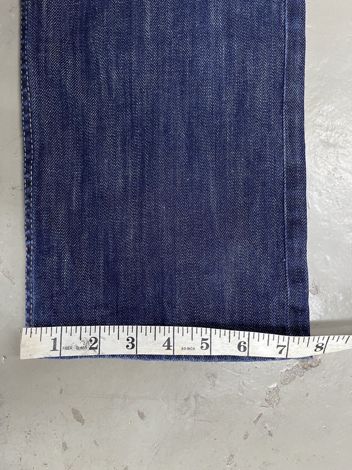 Burberry Burberry BRIT Non Selvedge Indigo Denim Straight Cut Jeans Size US 32 / EU 48 - 13 Thumbnail