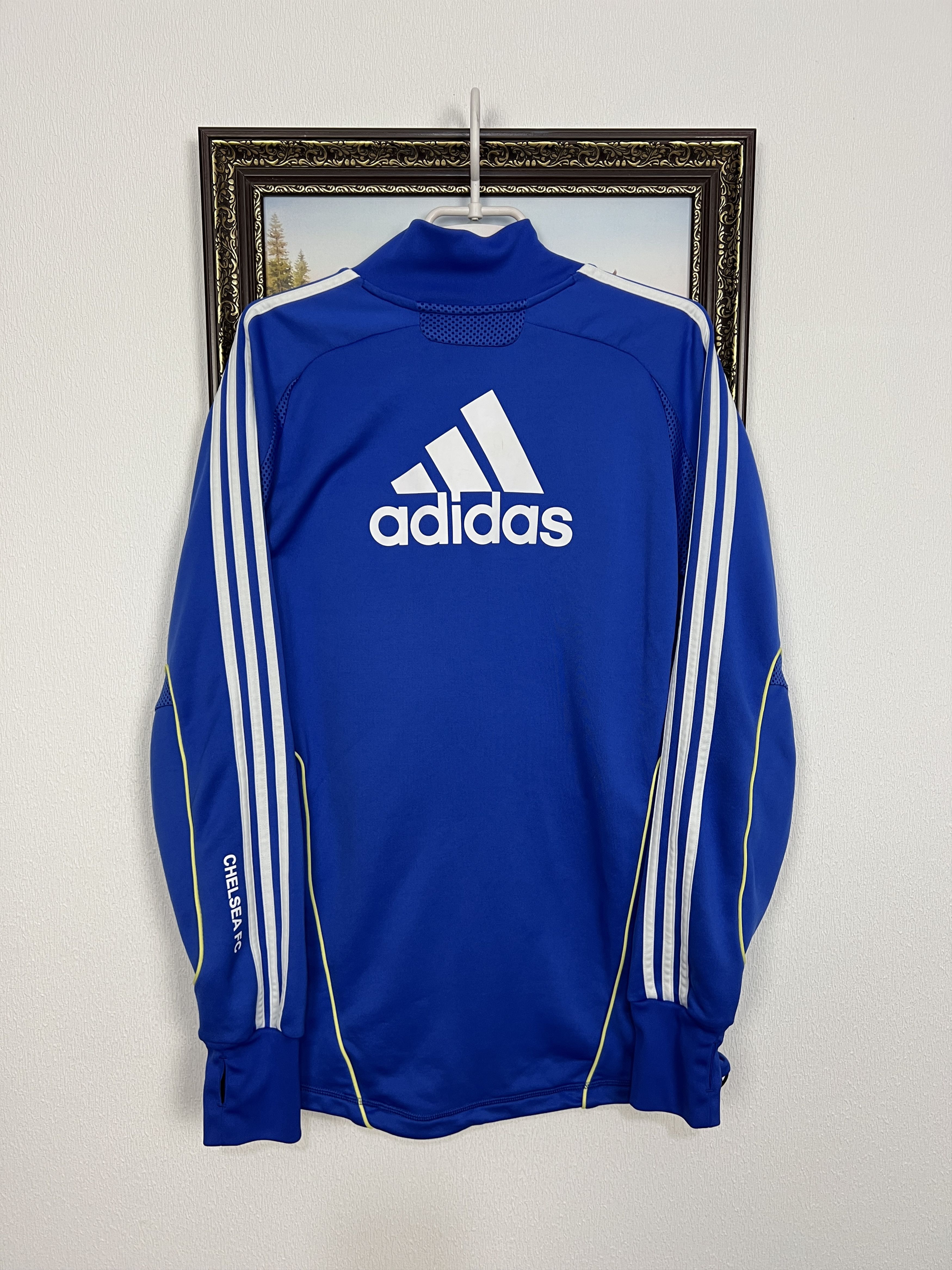Adidas Chelsea Player Issue Train Sweatshirt Jacket Track Top Size US L / EU 52-54 / 3 - 9 Thumbnail