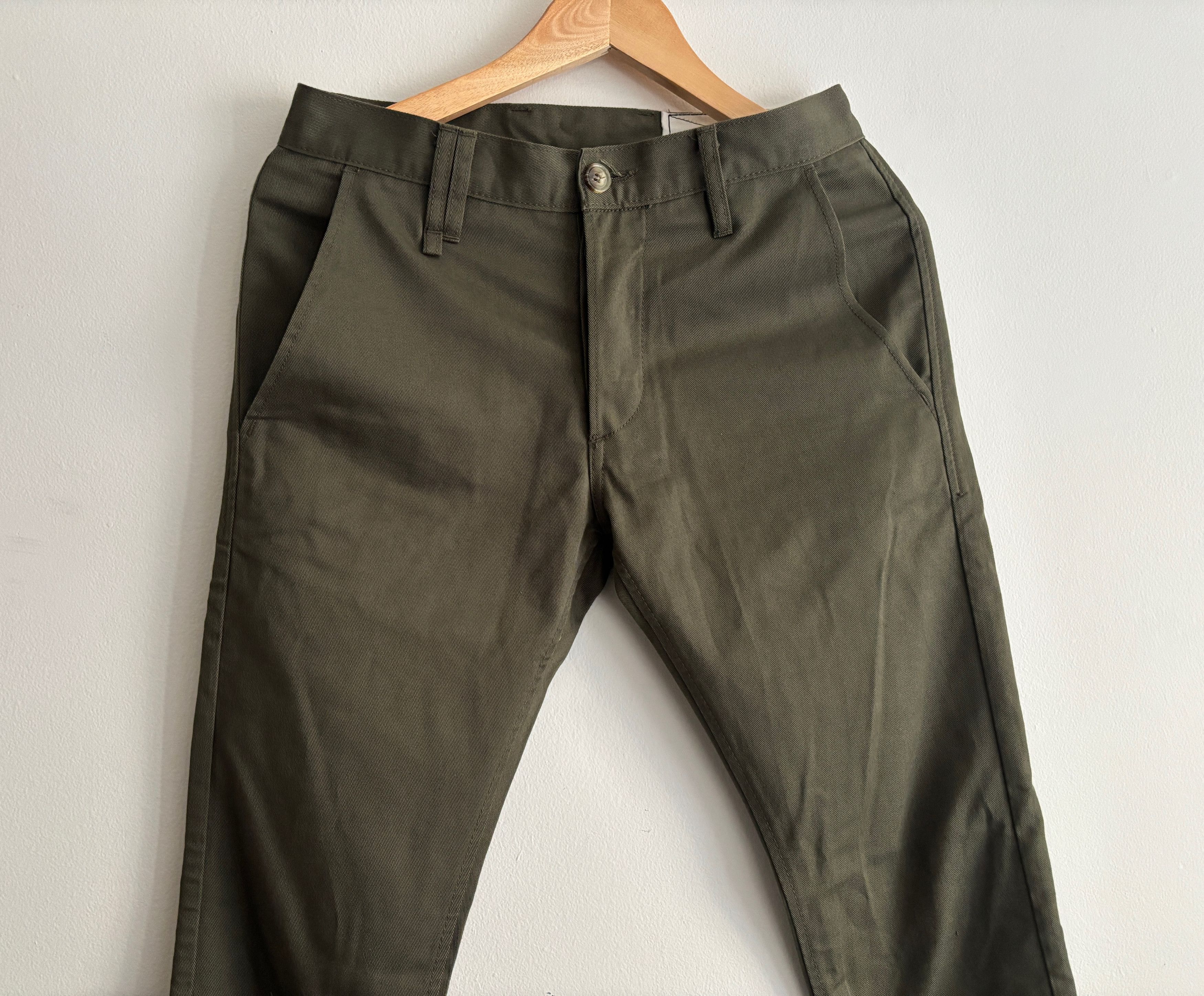 Rogue Territory $195 Olive Green Slim Taper Pants AR-G Trouser - 28-29 x 36 Size US 28 / EU 44 - 3 Thumbnail