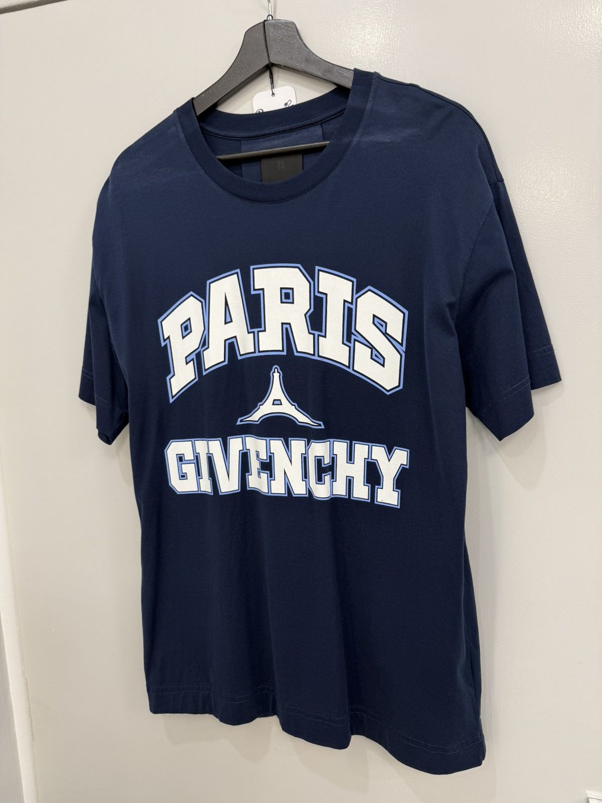 Givenchy Givenchy Paris Navy Blue T-Shirt Size US M / EU 48-50 / 2 - 3 Thumbnail