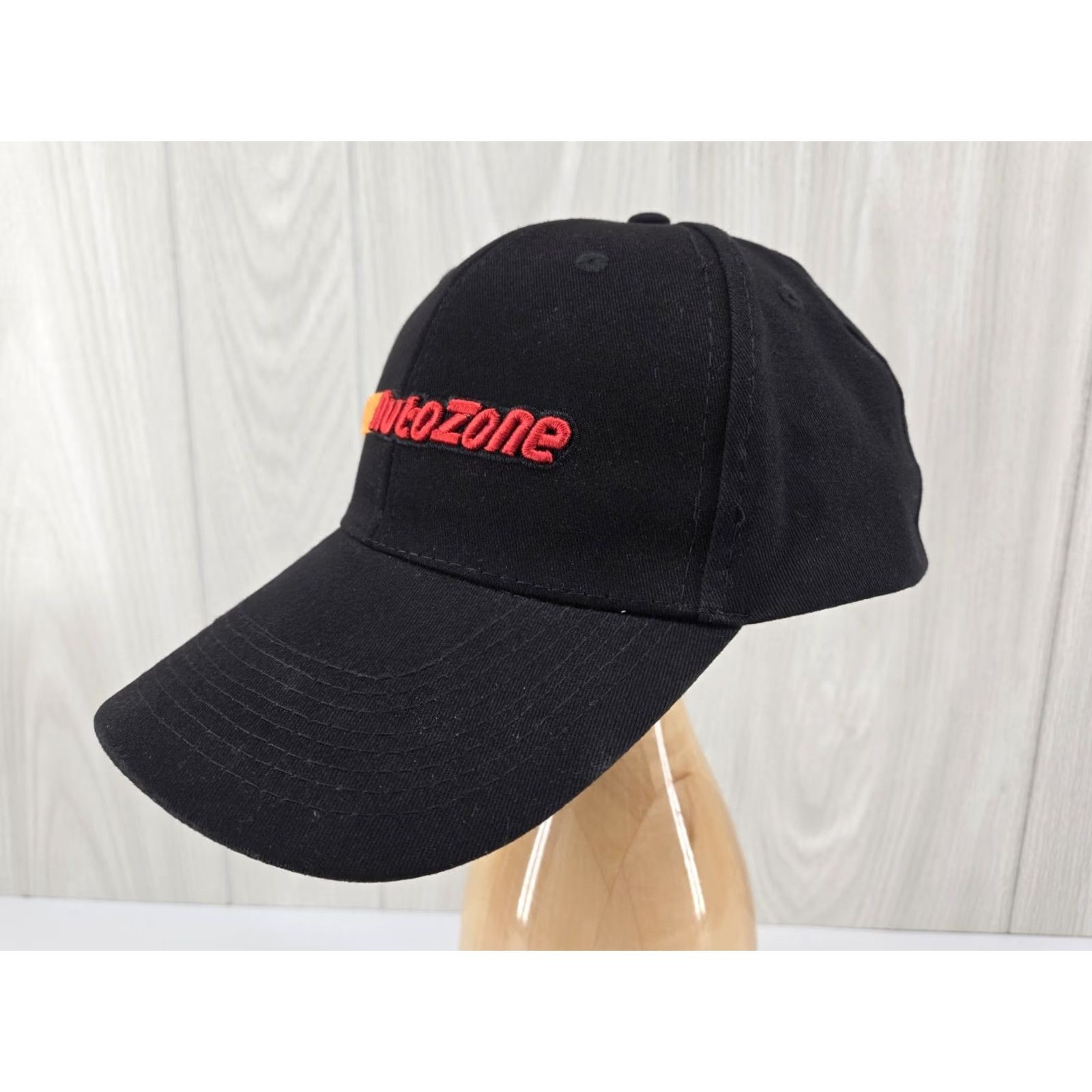 Logo 7 Autozone Employee Hat Cap Strap Back Black Baseball One Size Logo Cap Size ONE SIZE - 3 Thumbnail