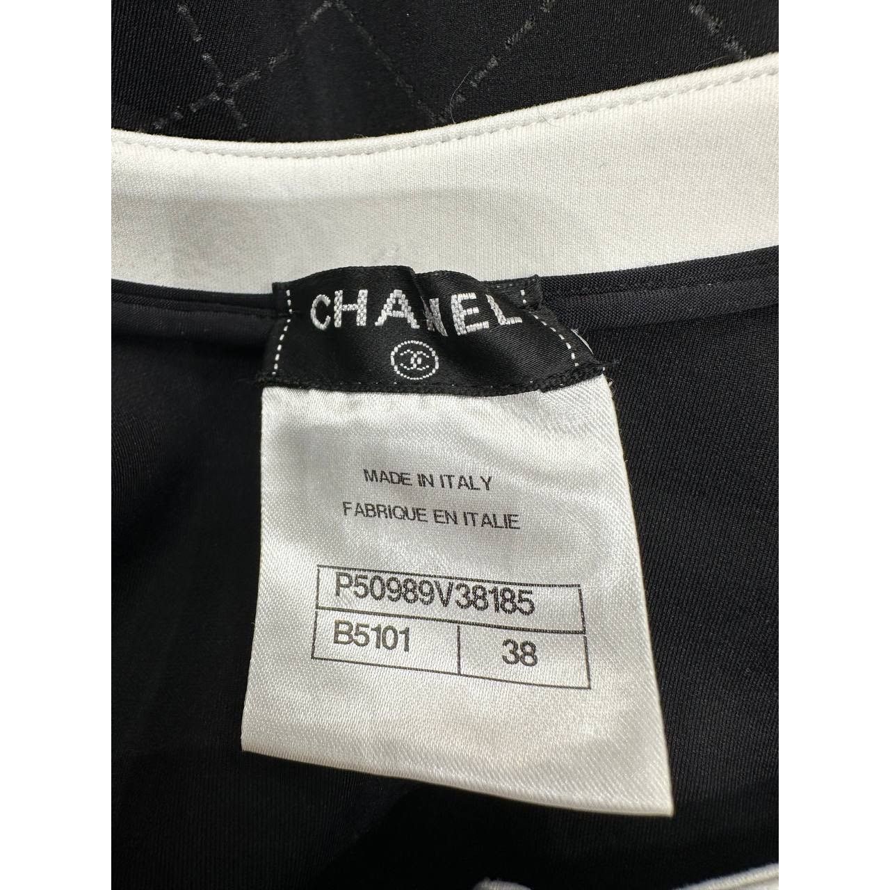 Chanel Chanel 2015 Black & Pink Colorblock One-Piece Swimsuit sz.38 Size ONE SIZE - 4 Thumbnail