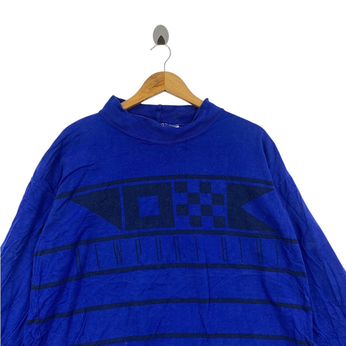 Other Vintage NEWPORT BLUE SAILING Gear Baggy Tee Shirt Top Size M / US 6-8 / IT 42-44 - 2 Thumbnail