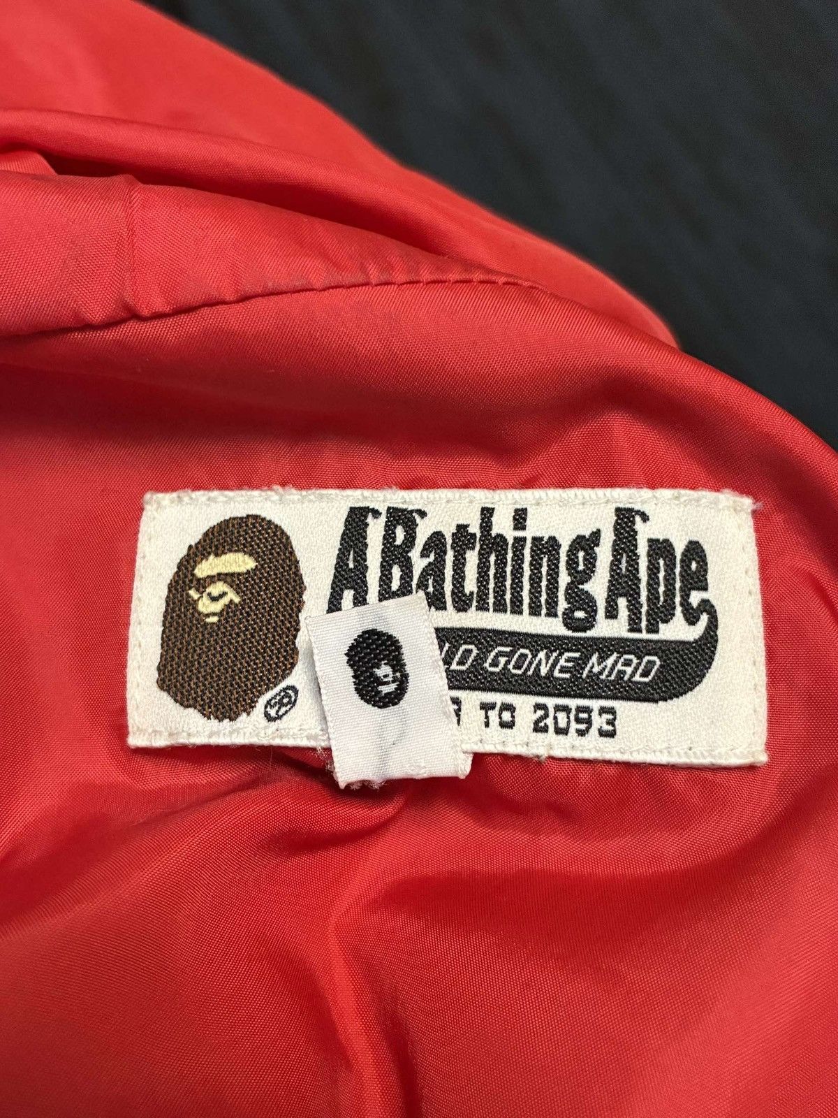 Bape Red Bape Camo Windbreaker Size US L / EU 52-54 / 3 - 4 Thumbnail