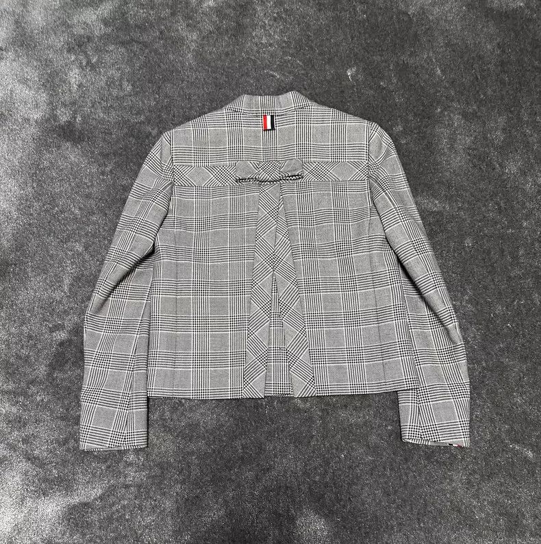 Thom Browne Thom Browne Butterfly knot plaid suit behind Size S / US 4 / IT 40 - 6 Thumbnail