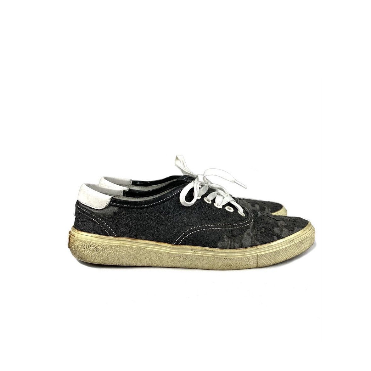 Saint Laurent Paris SAINT LAURENT PARIS SS14 GLITTER SKATE SNEAKERS Size US 8 / EU 41 - 1 Thumbnail