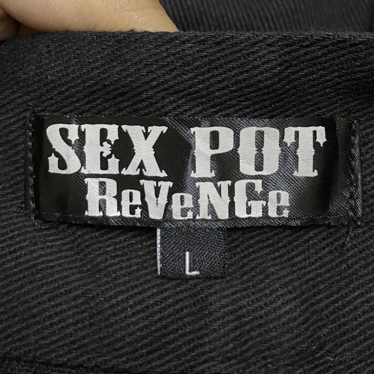Japanese Brand × Seditionaries Rare Vintage Japanese Brand Sex Pot Suspended Pants 1990s Size US 31 - 9 Thumbnail