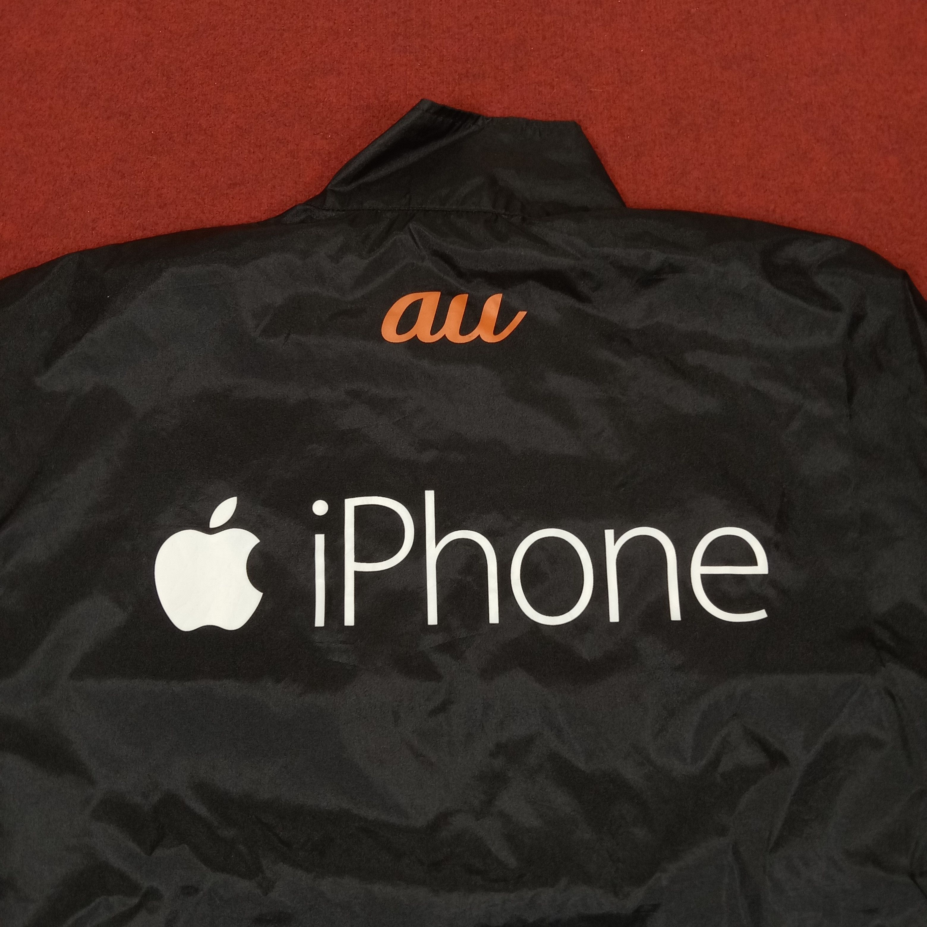 Apple × Vintage Apple iPhone Streetwear Logo Design Windbreaker Jacket Size US XL / EU 56 / 4 - 2 Thumbnail