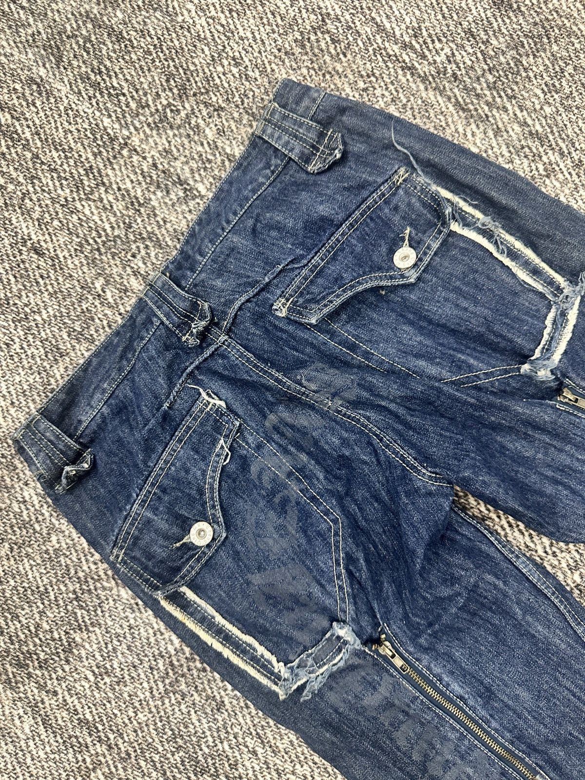 Fragment Design × If Six Was Nine × Le Grande Bleu (L.G.B.) Fragment Design Jeans By Jeansmith Size US 34 / EU 50 - 8 Thumbnail