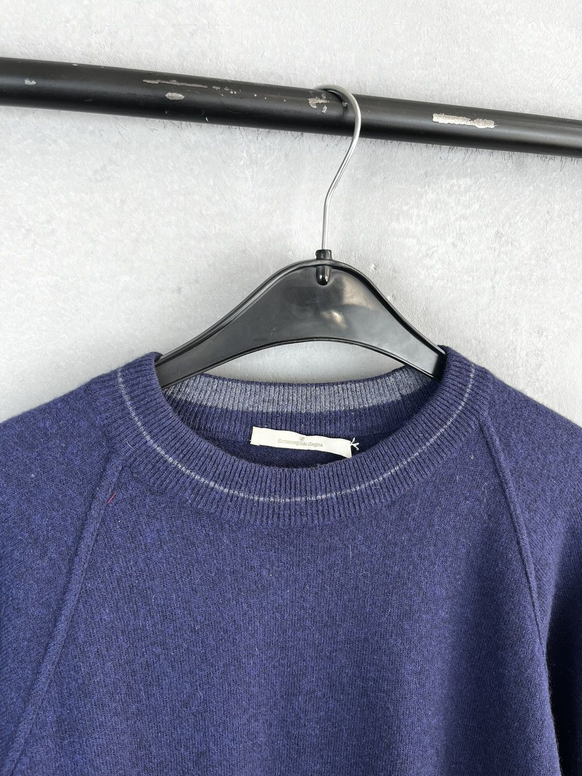 Ermenegildo Zegna × Z Zegna Ermenegildo Zegna wool sweater vintage Size US L / EU 52-54 / 3 - 2 Thumbnail