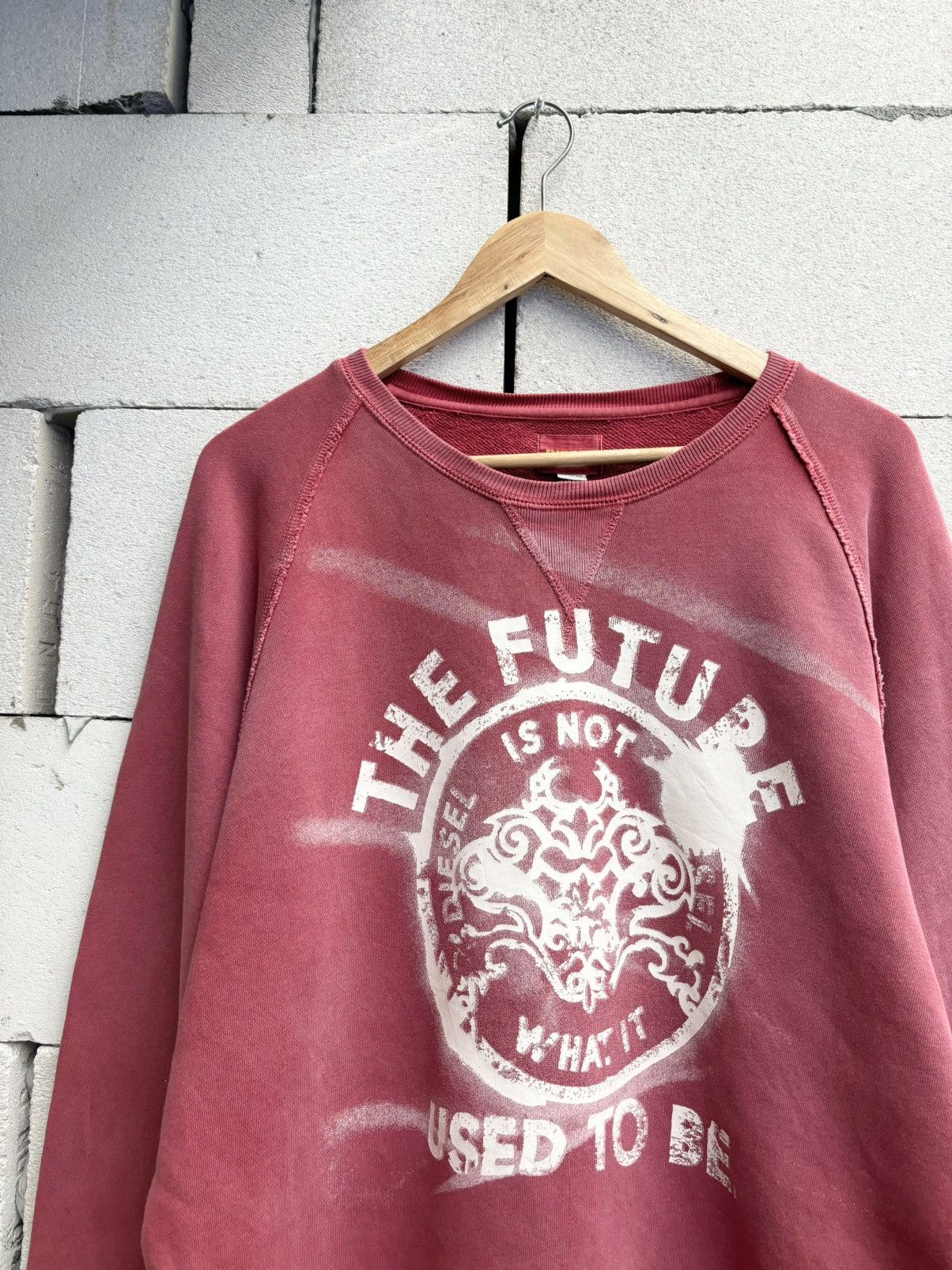 Diesel VINTAGE FADED DIESEL SWEATSHIRT Size US L / EU 52-54 / 3 - 3 Thumbnail