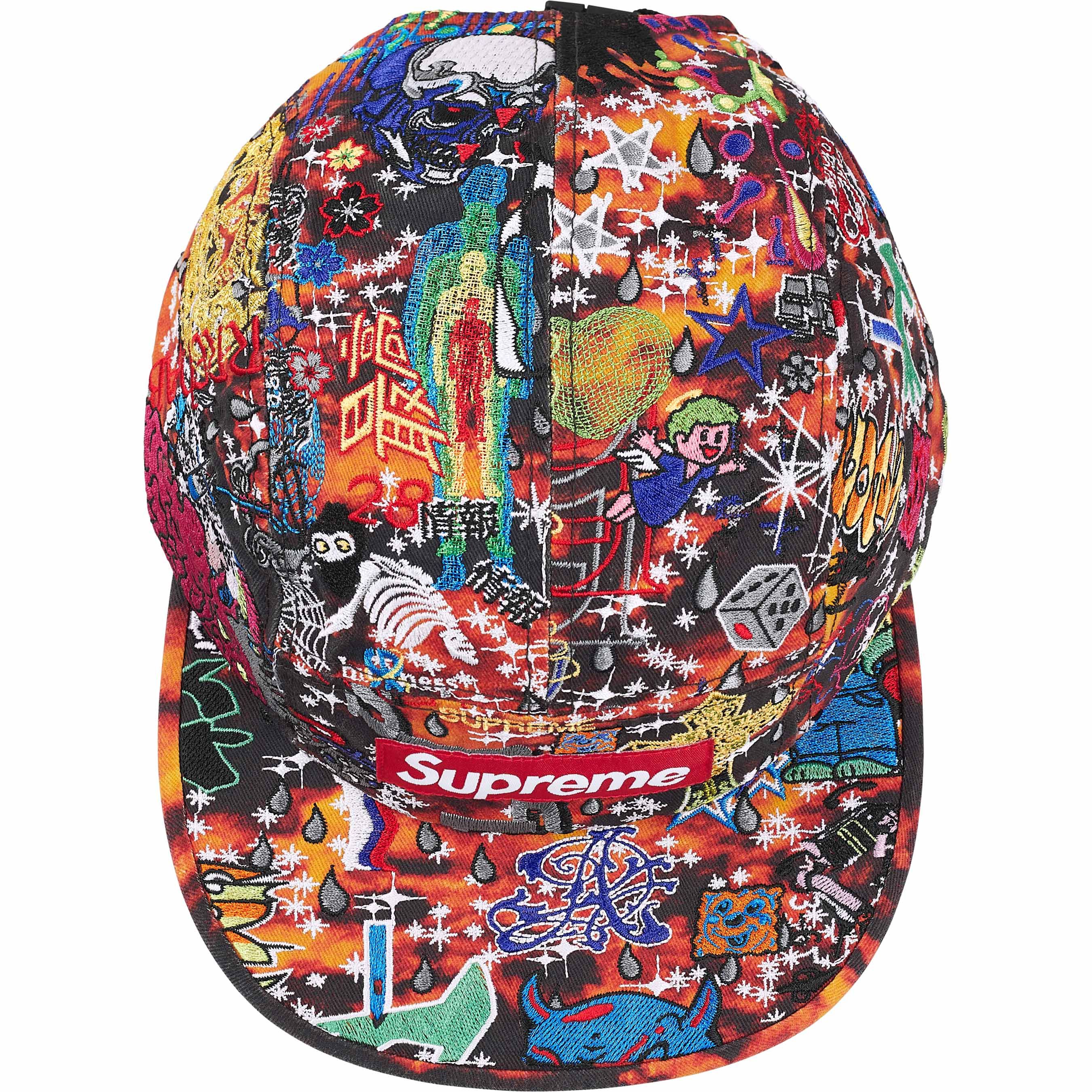 Supreme Supreme AOI Embroidered Camp Cap Size ONE SIZE - 4 Thumbnail
