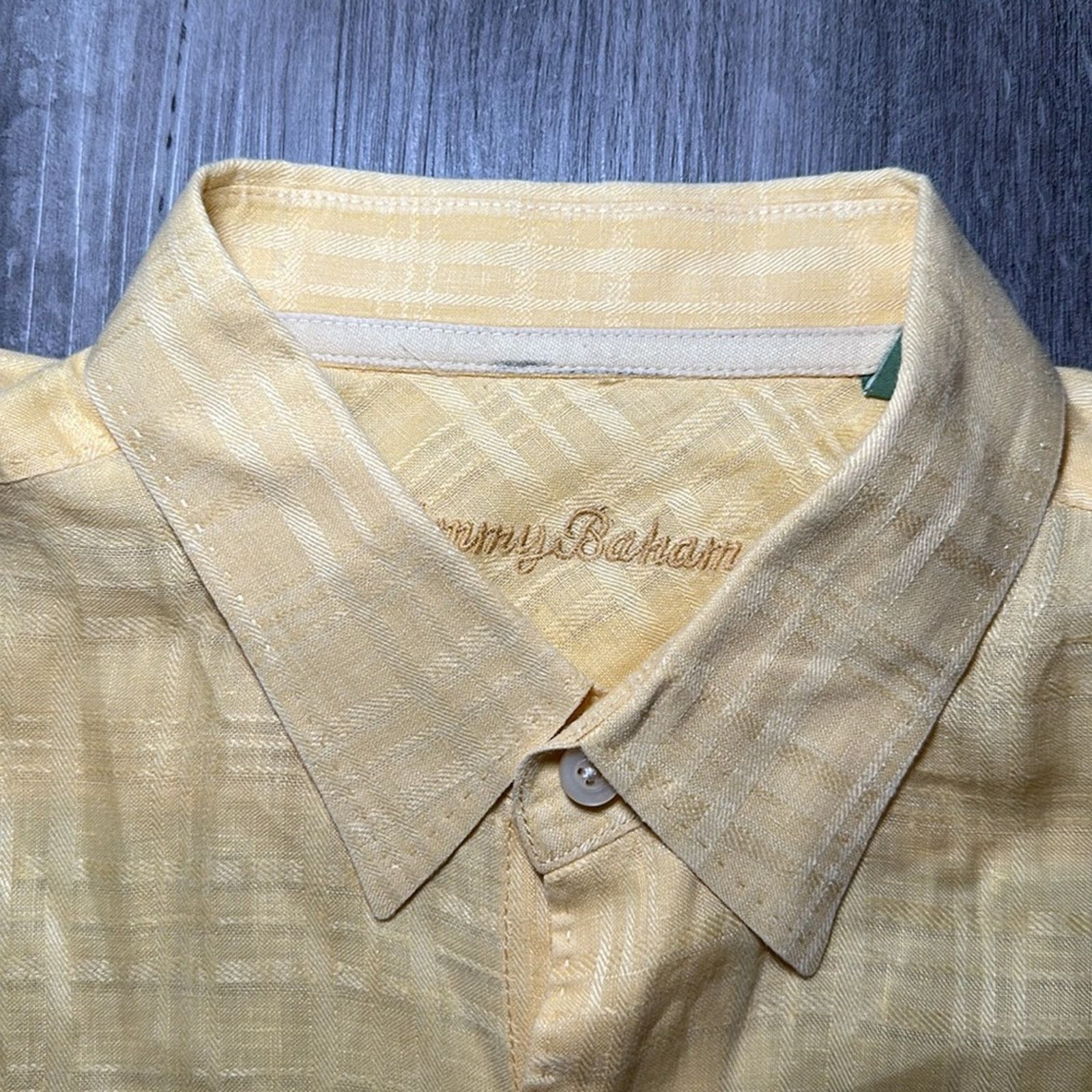Tommy Bahama Tommy Bahama Linen Plaid Short Sleeve Button Down - XL Size US XL / EU 56 / 4 - 6 Thumbnail