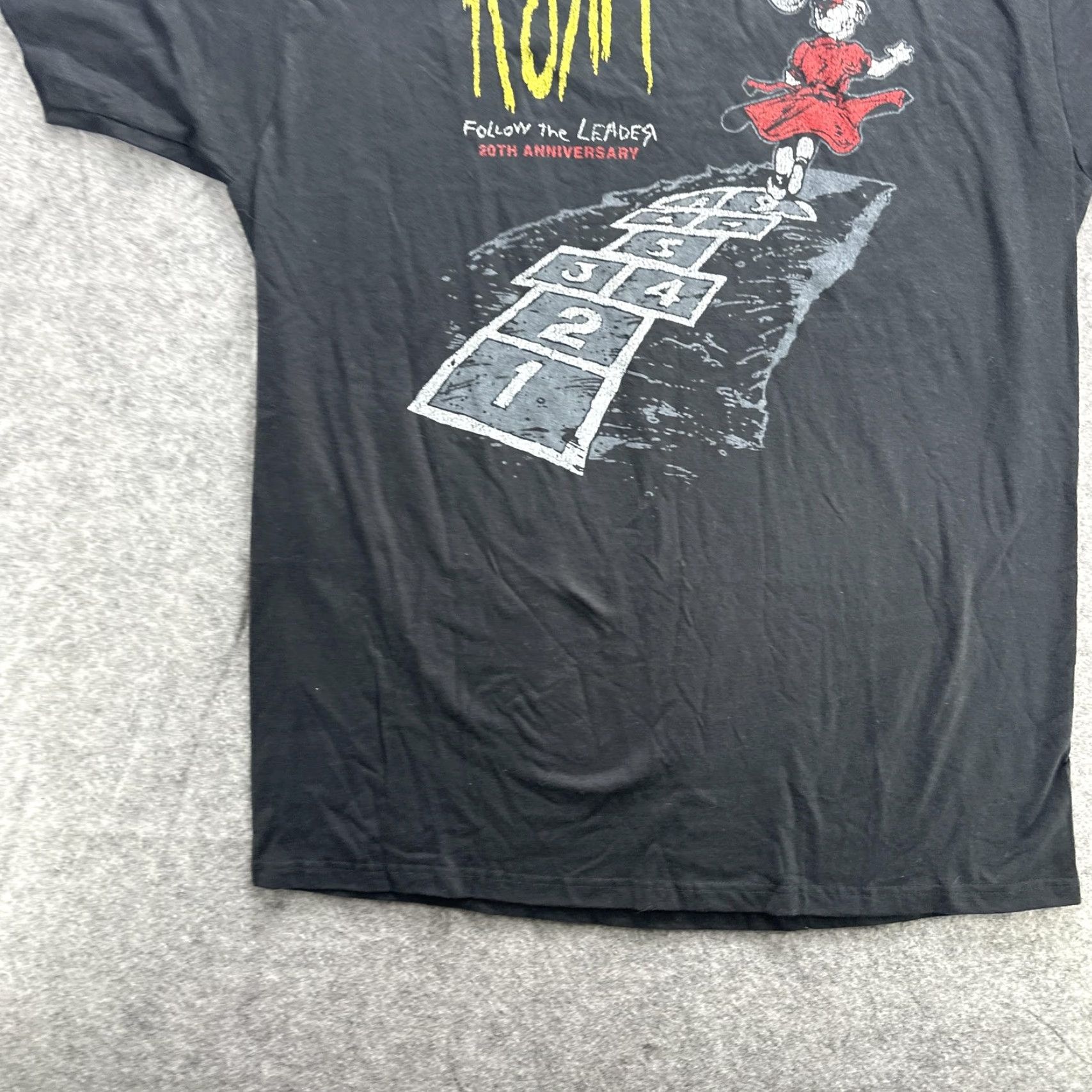 Vintage Korn Shirt Mens Large Black Follow The Leader 20th Anniversary Band Tee Graphic Size US L / EU 52-54 / 3 - 4 Thumbnail